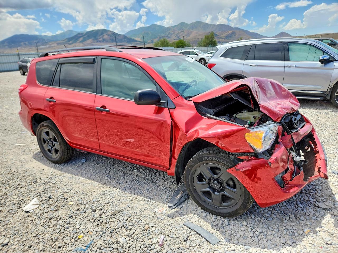 2009 Toyota Rav4 Base Burgundy vin: 2T3BF33V99W023768
