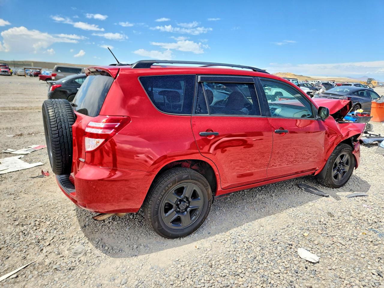 2009 Toyota Rav4 Base Burgundy vin: 2T3BF33V99W023768