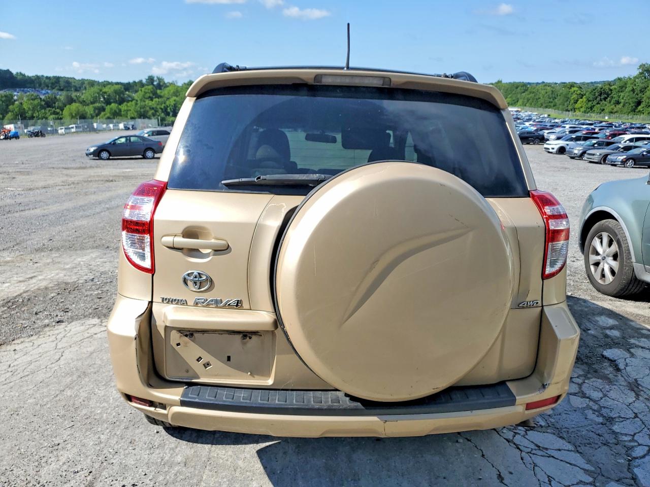 2009 Toyota Rav4 Base Золотой vin: 2T3BF33VX9W004159