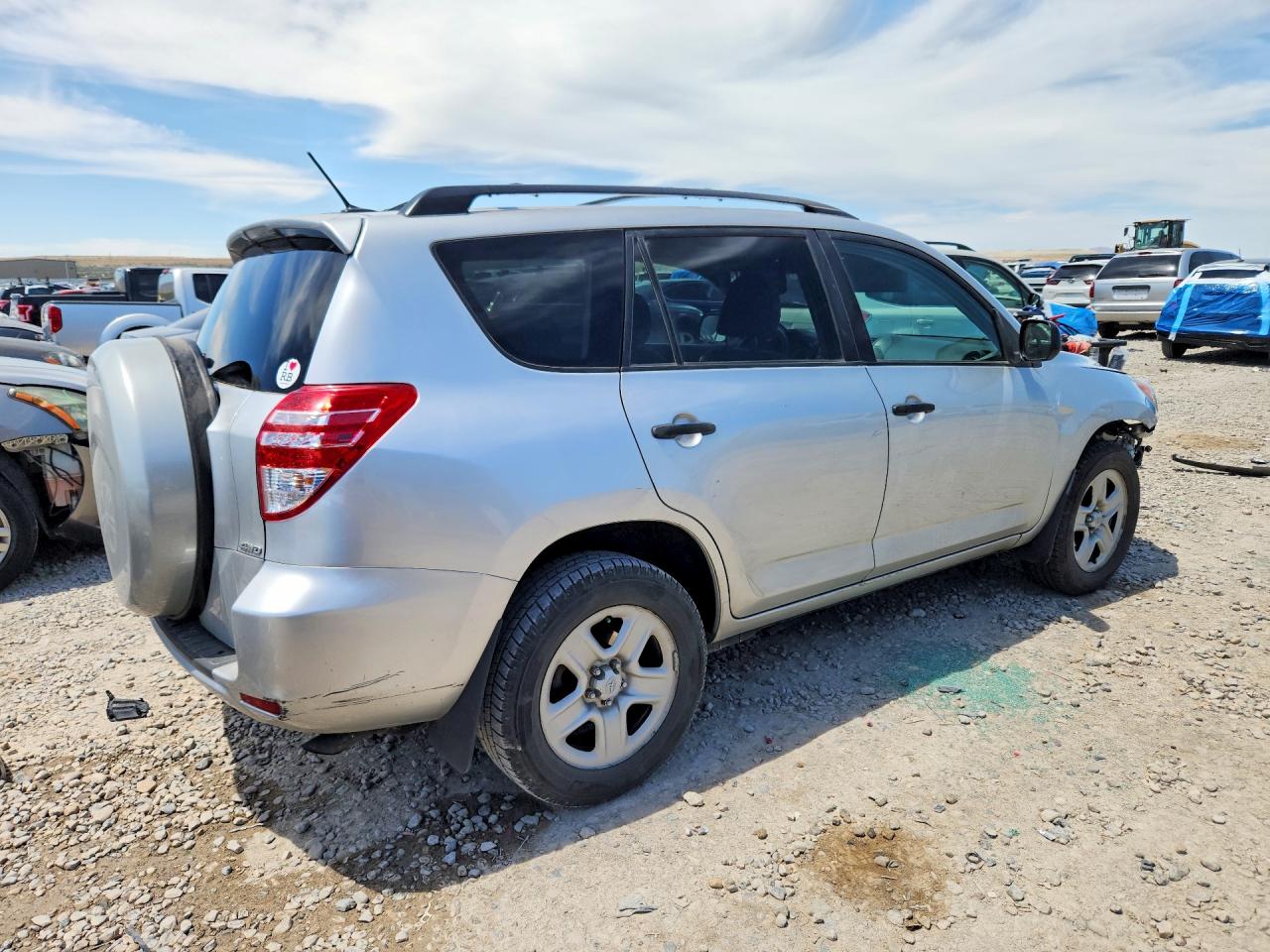 2009 Toyota Rav4 Base Silver vin: 2T3BF33VX9W014934