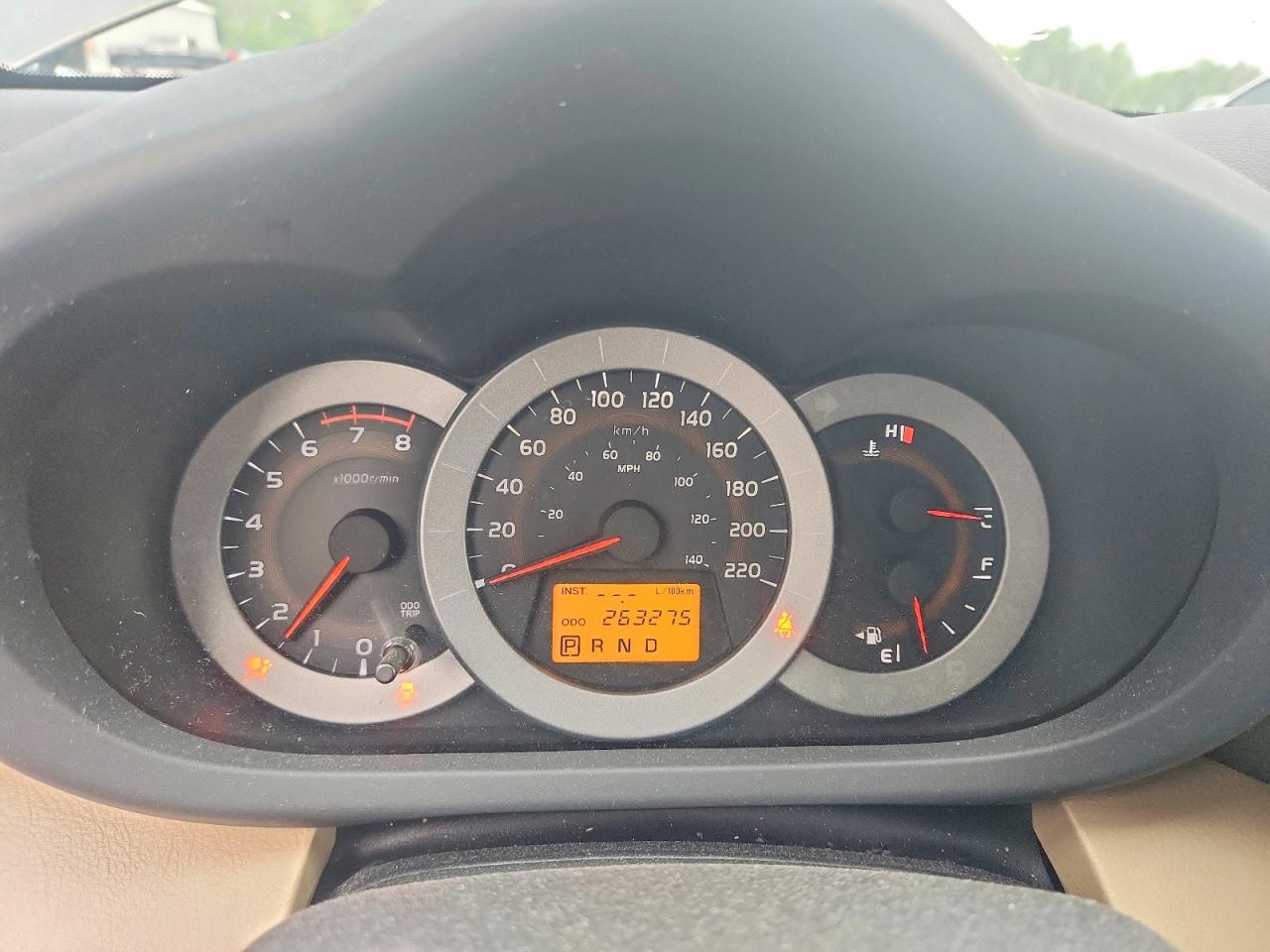 2009 Toyota Rav4 Base Tan vin: 2T3BF33VX9W023200