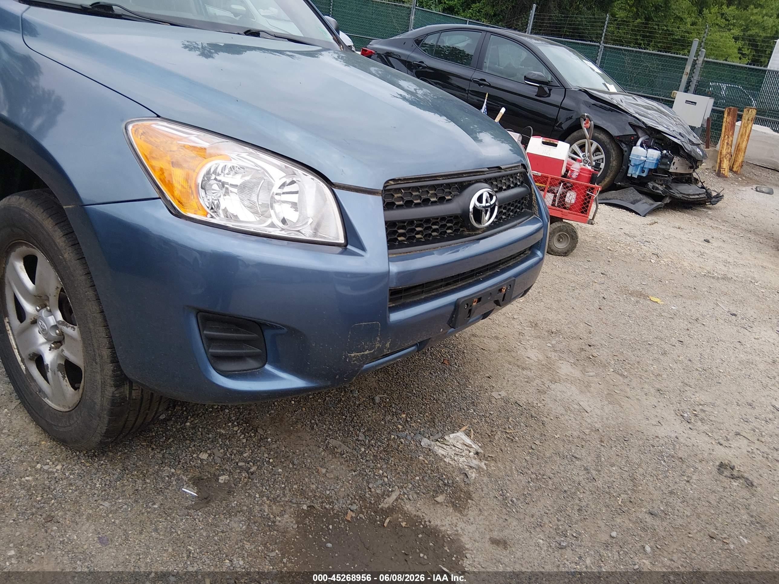2009 Toyota Rav4   Light Blue vin: 2T3BF35V79W010921