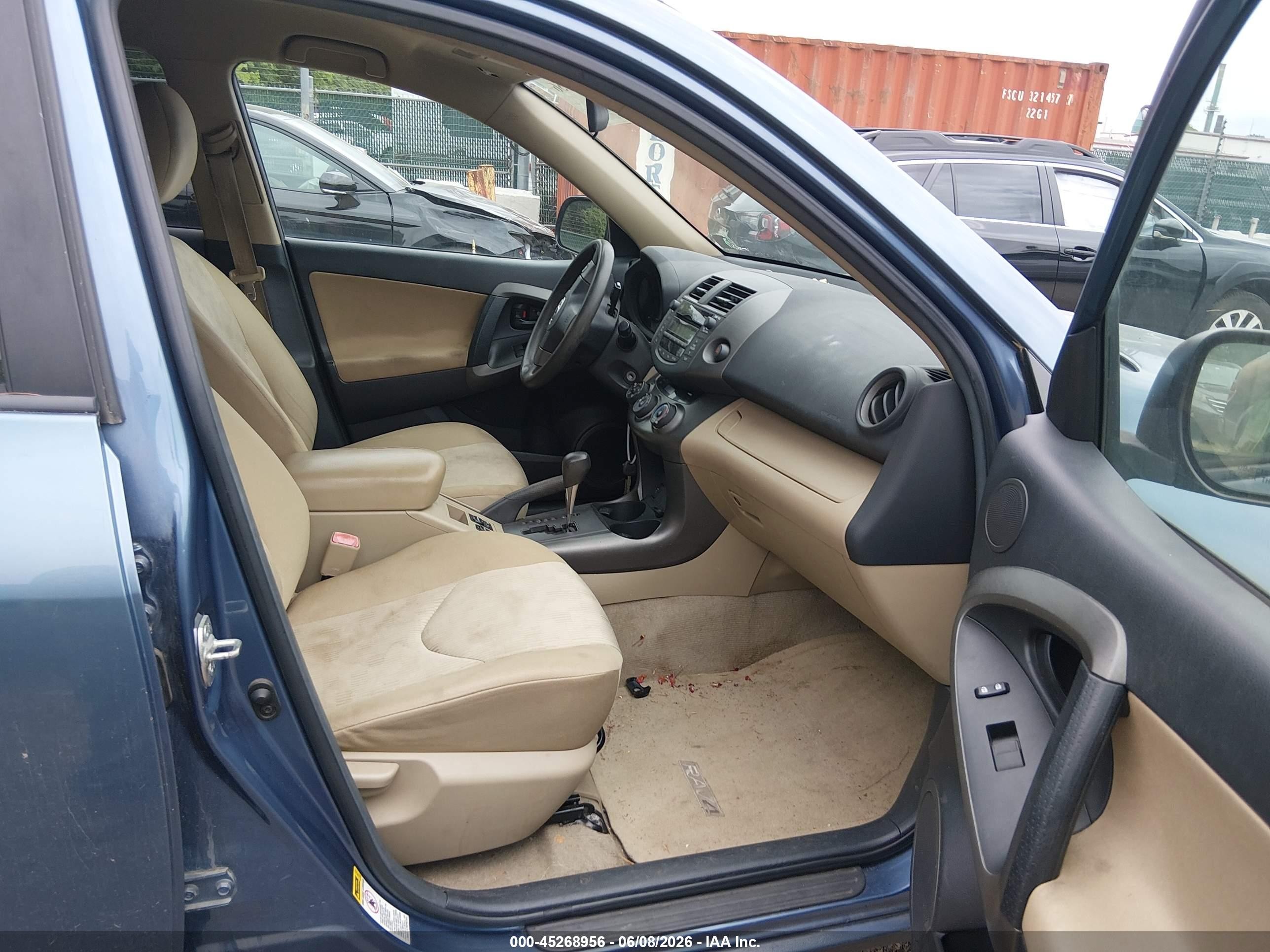 2009 Toyota Rav4   Light Blue vin: 2T3BF35V79W010921