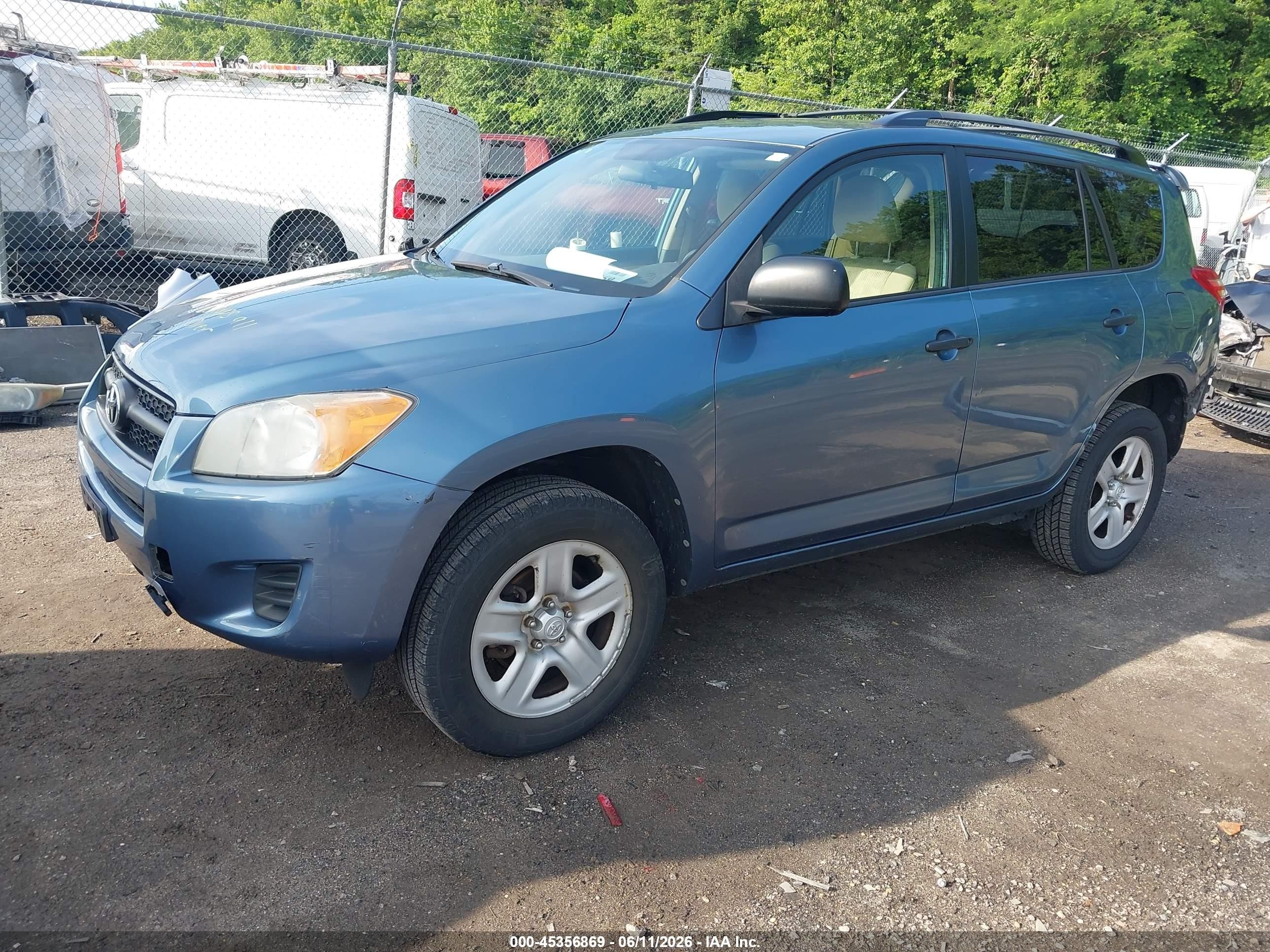 2009 Toyota Rav4   Blue vin: 2T3BF35VX9W018365