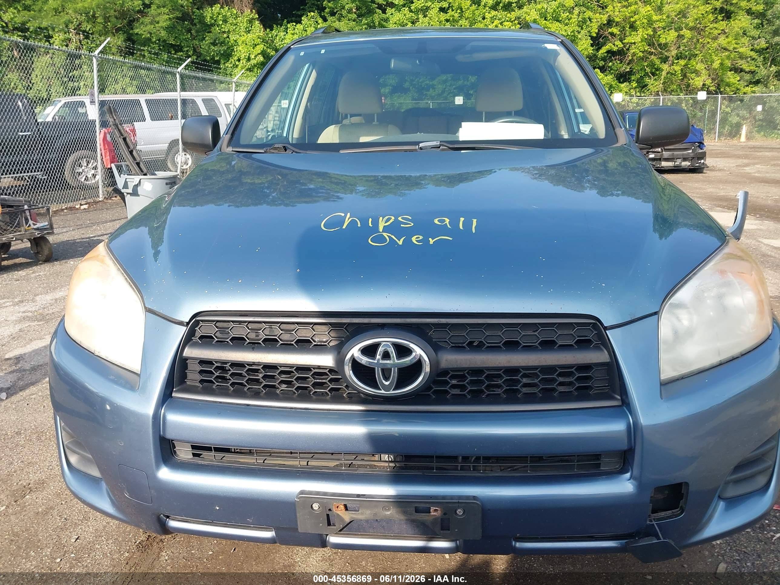 2009 Toyota Rav4   Blue vin: 2T3BF35VX9W018365