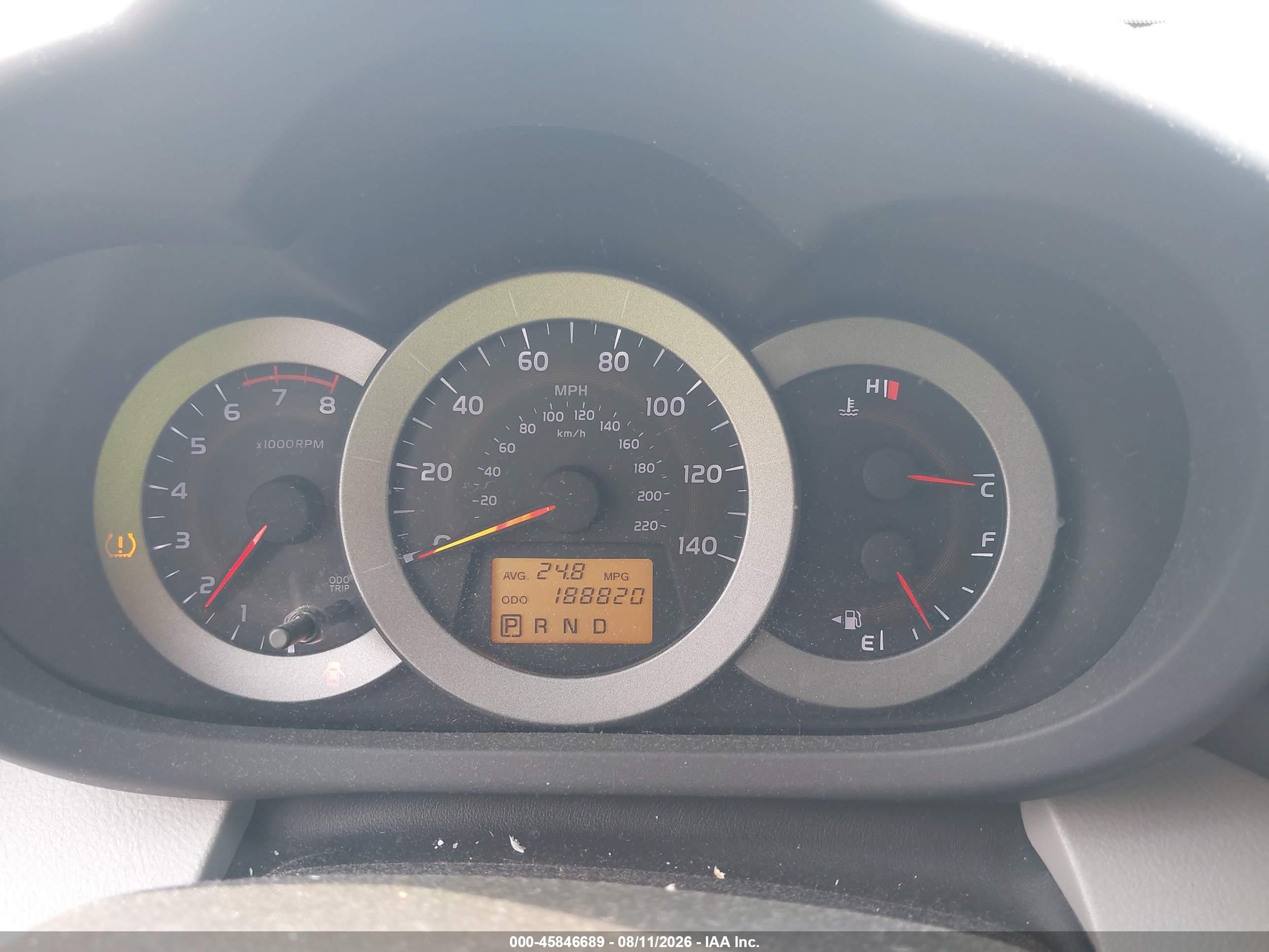 2010 Toyota Rav4   Red vin: 2T3BF4DV0AW027135