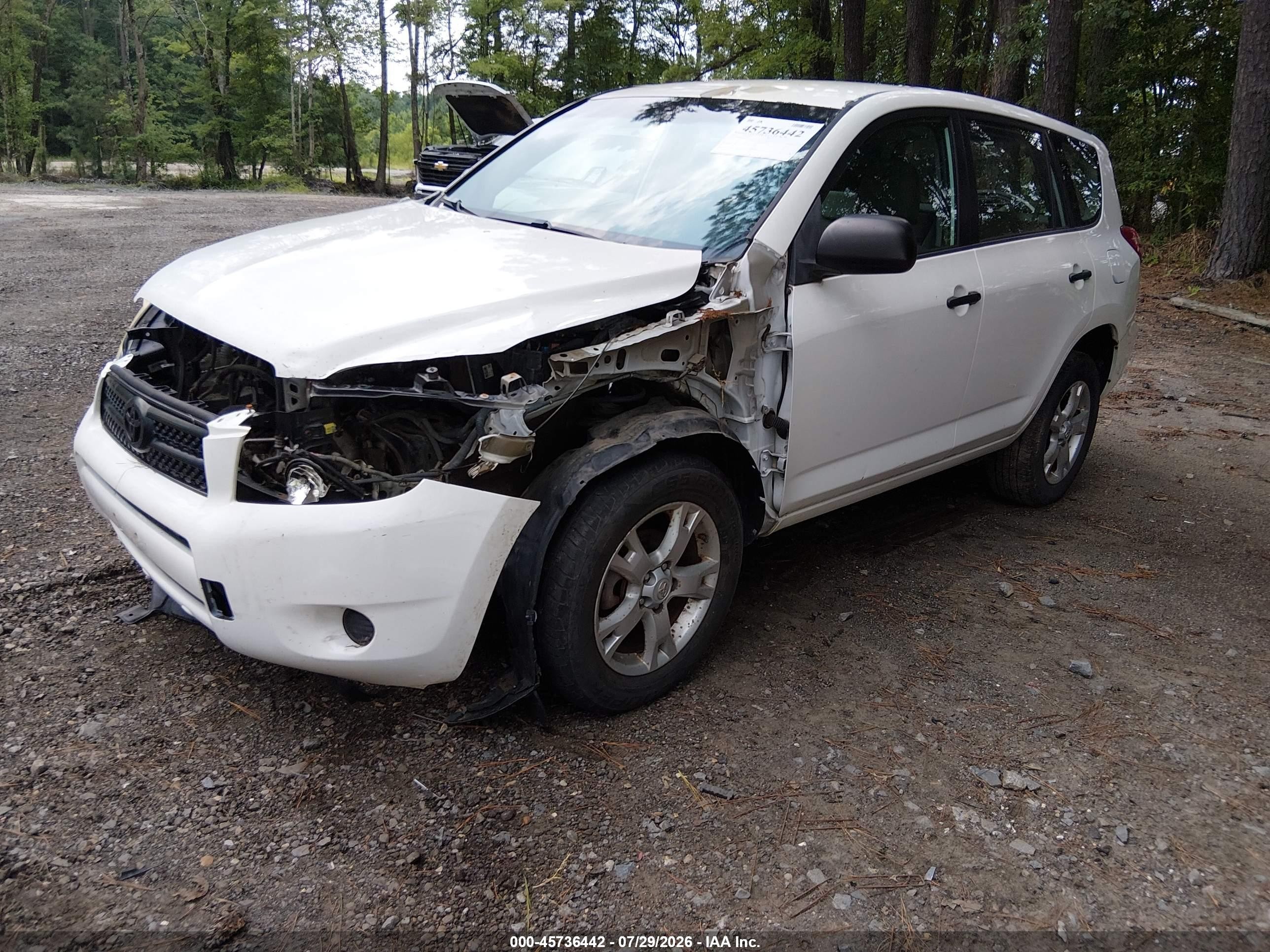 2010 Toyota Rav4   White vin: 2T3BF4DV0AW045294