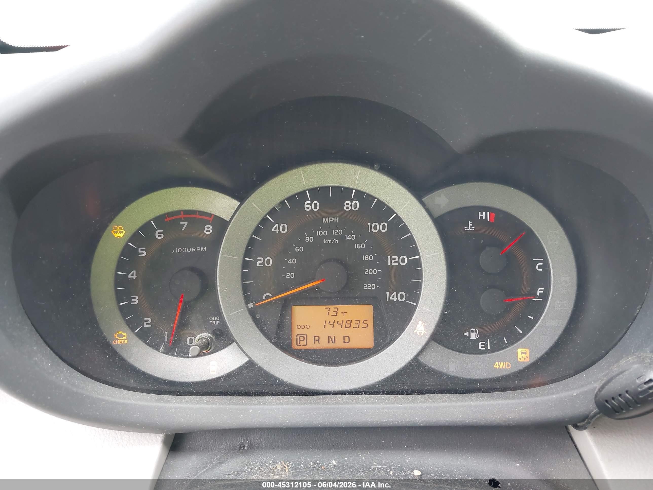 2010 Toyota Rav4   Blue vin: 2T3BF4DV0AW055906