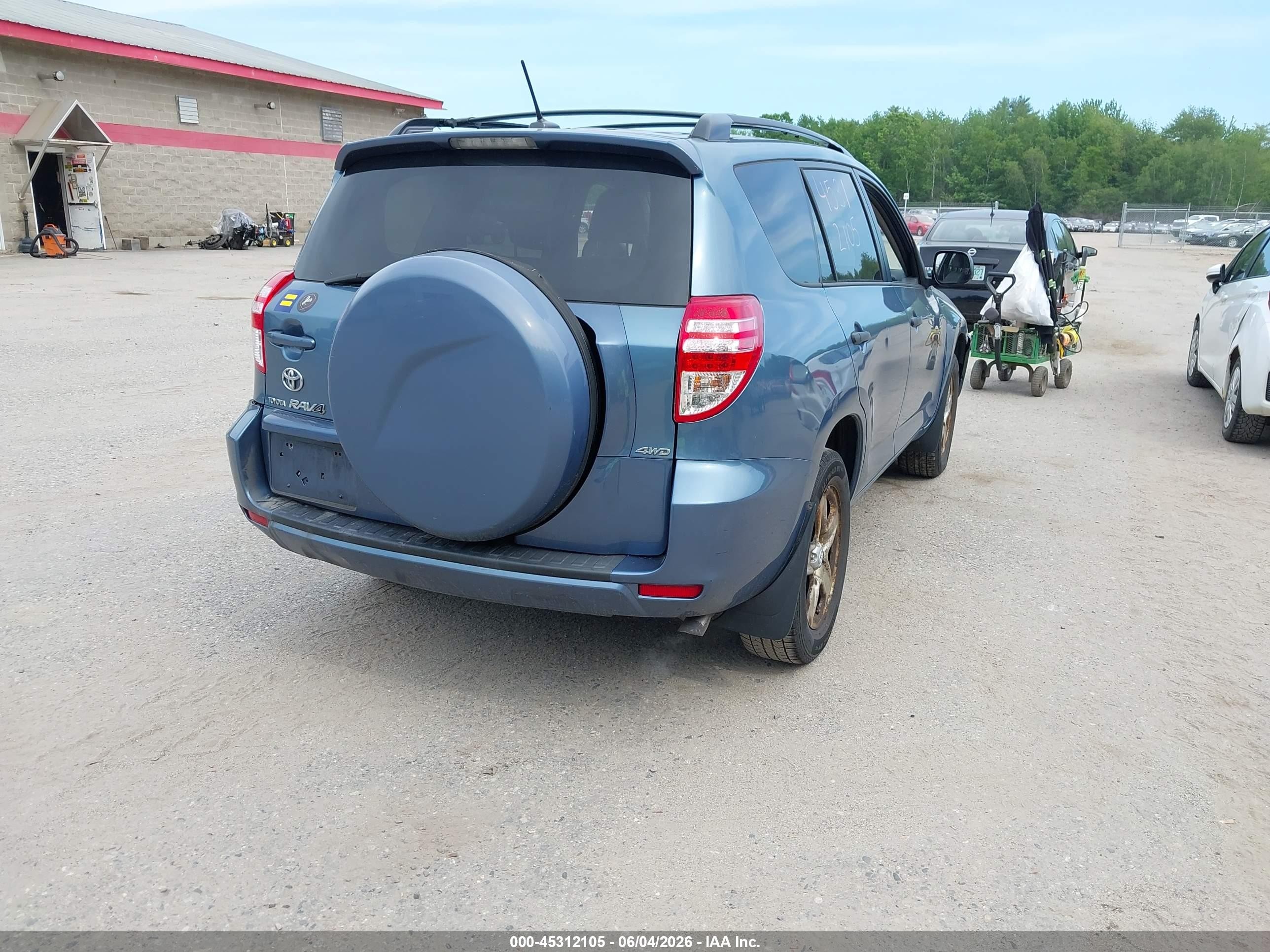 2010 Toyota Rav4   Blue vin: 2T3BF4DV0AW055906