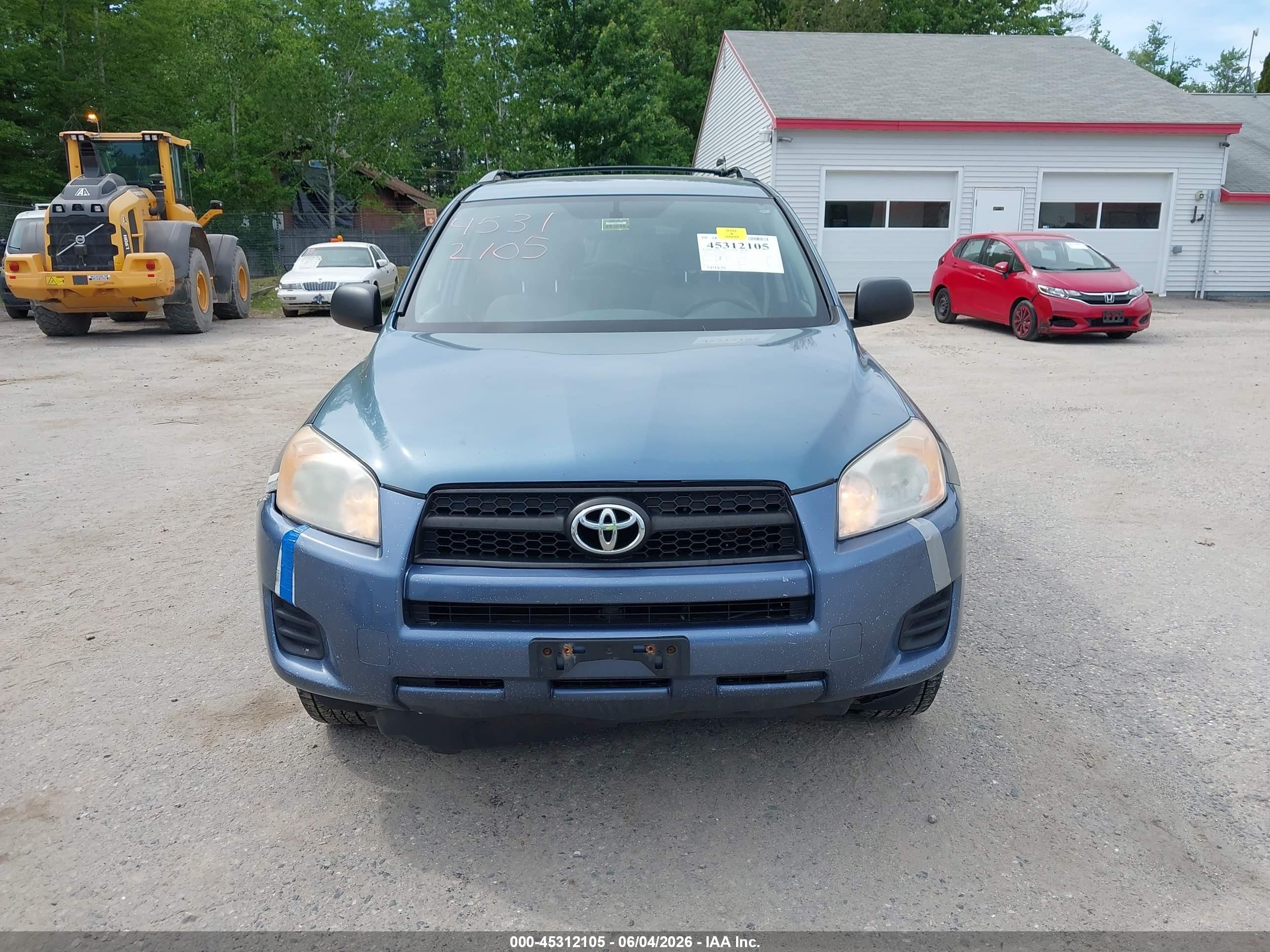 2010 Toyota Rav4   Blue vin: 2T3BF4DV0AW055906