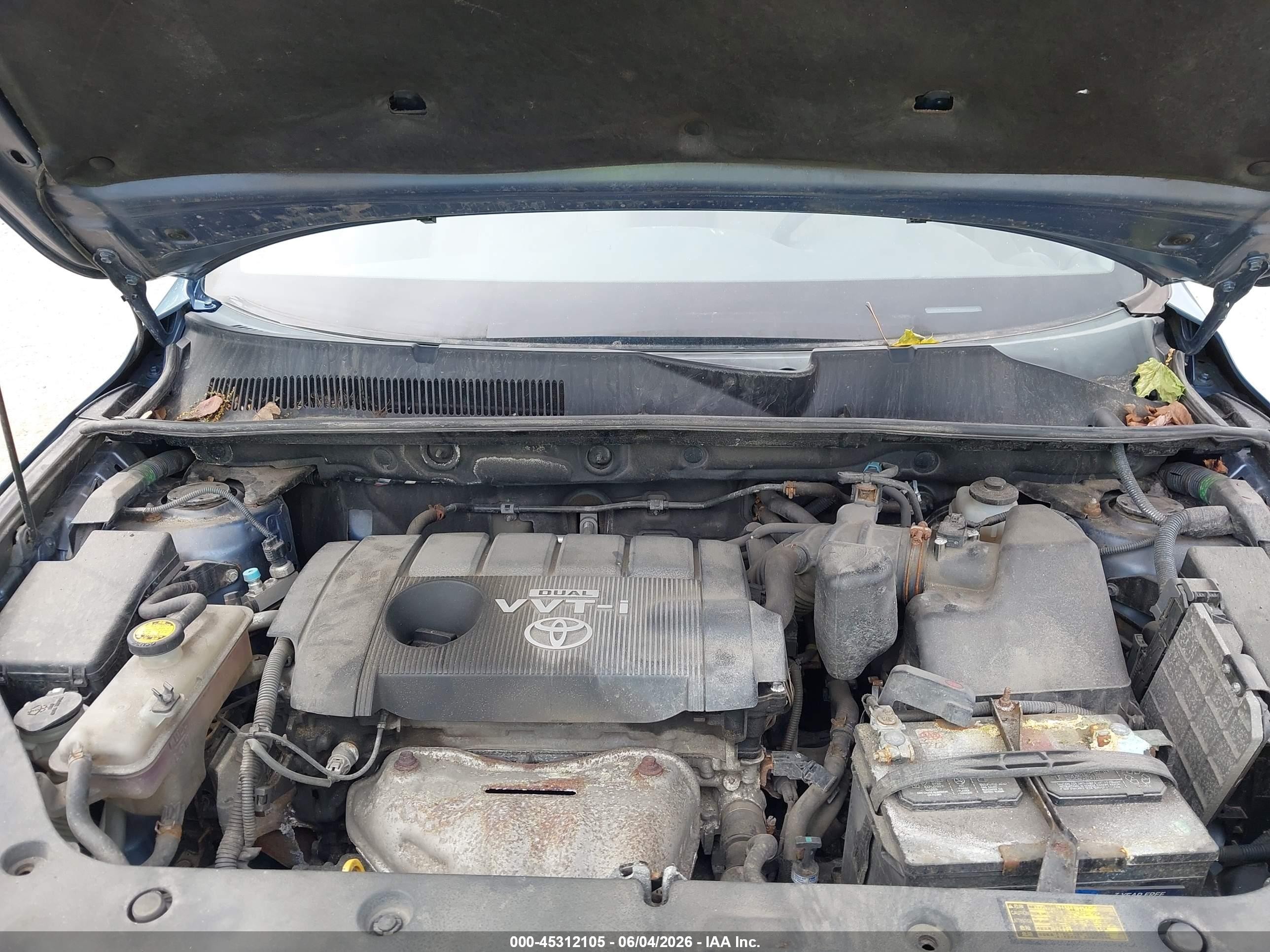 2010 Toyota Rav4   Blue vin: 2T3BF4DV0AW055906