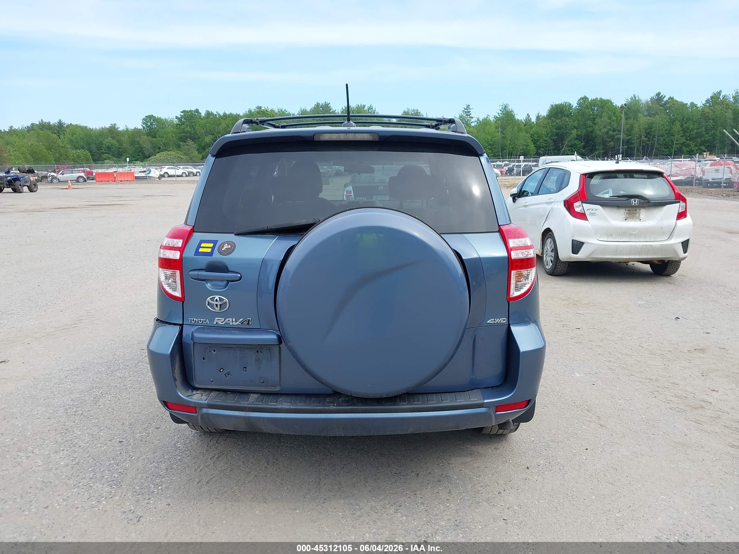 2010 Toyota Rav4   Blue vin: 2T3BF4DV0AW055906