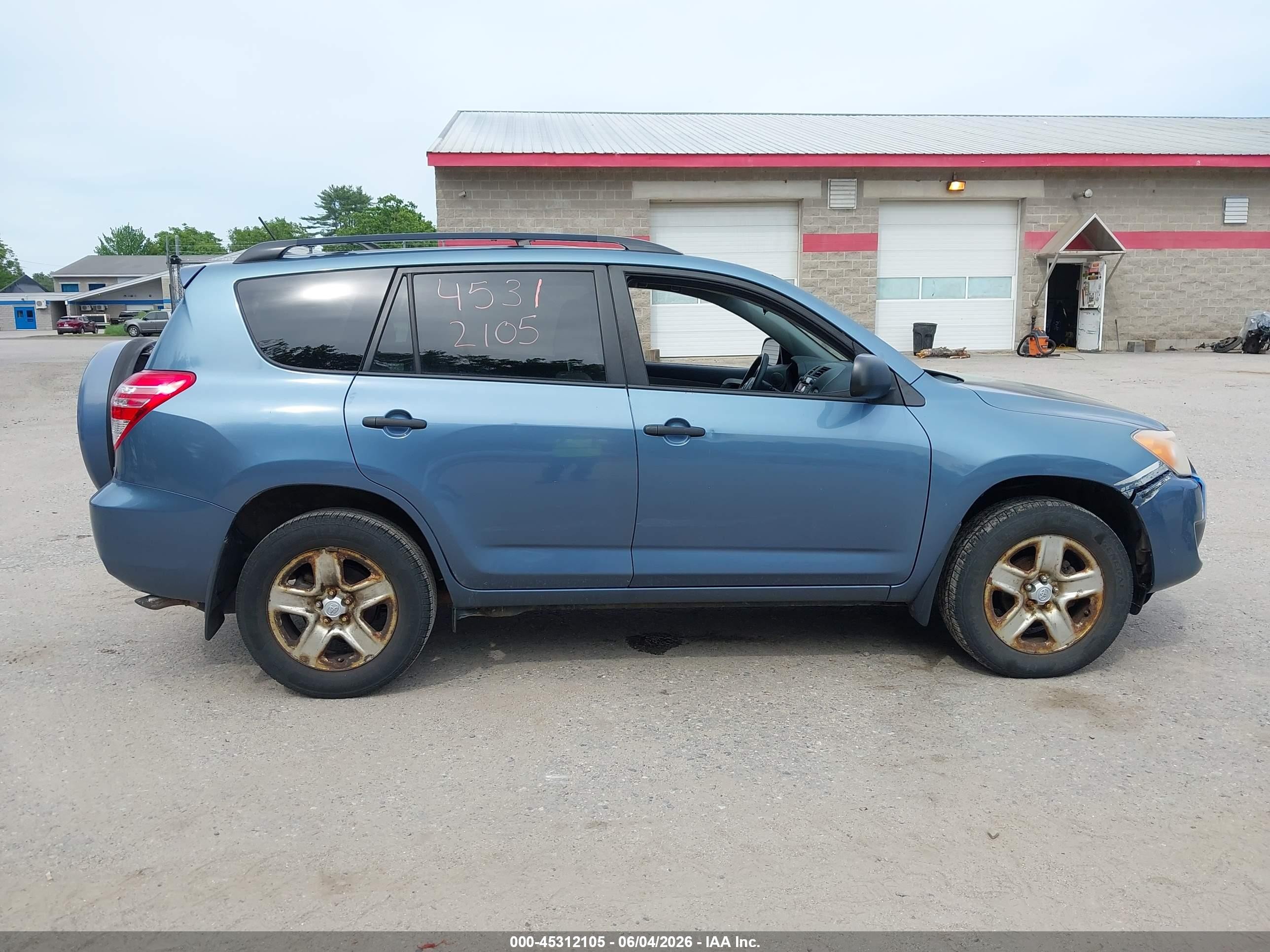 2010 Toyota Rav4   Blue vin: 2T3BF4DV0AW055906