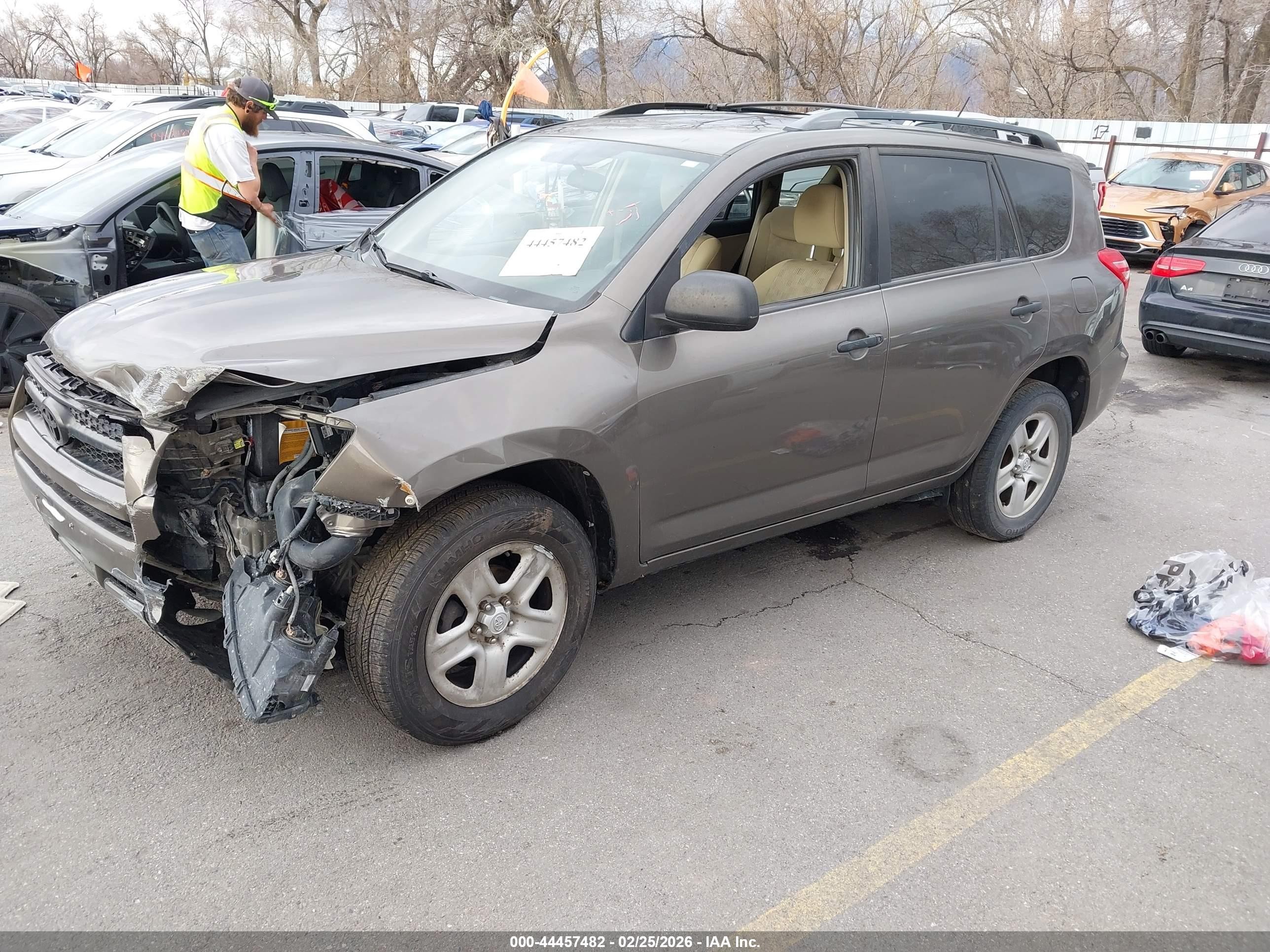 2010 Toyota Rav4   Brown vin: 2T3BF4DV0AW061091