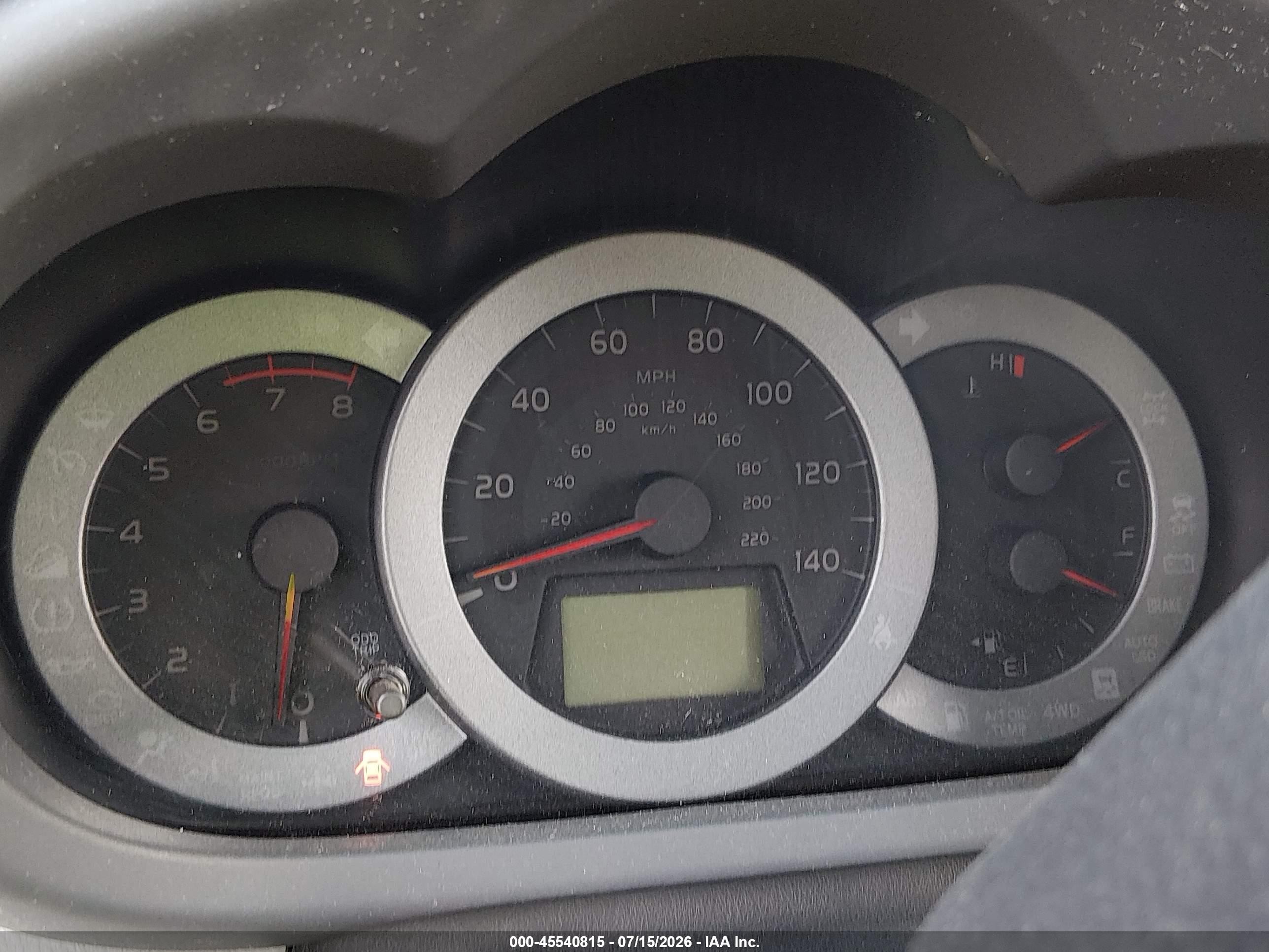 2010 Toyota Rav4   Red vin: 2T3BF4DV0AW061429