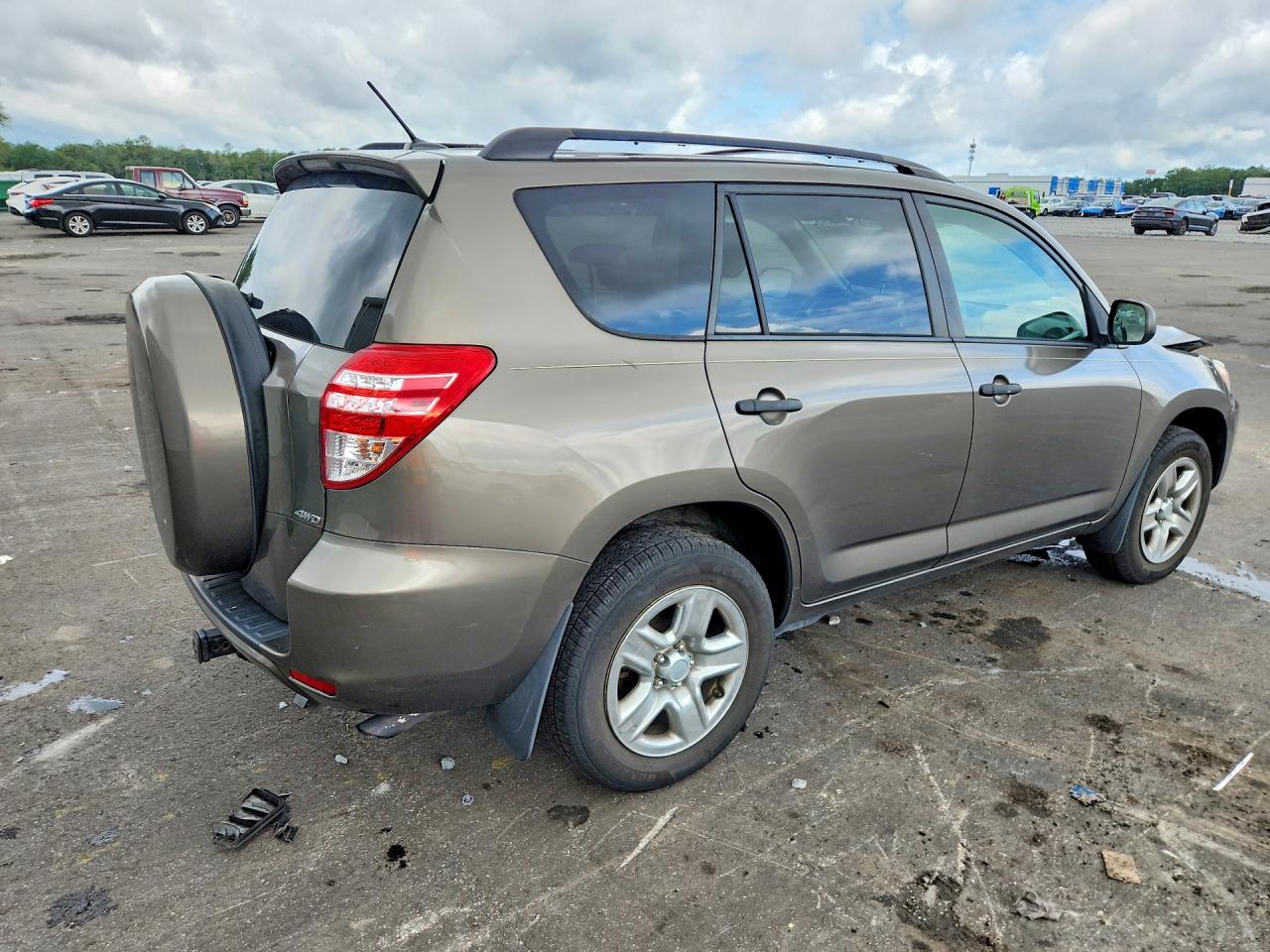 2010 Toyota Rav4 Base Brown vin: 2T3BF4DV0AW065190