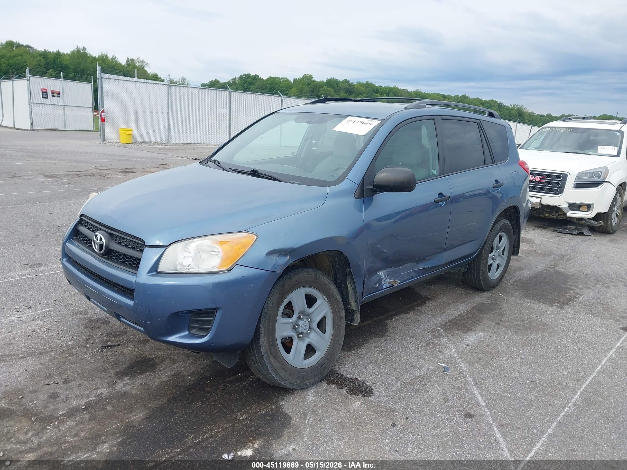 2010 Toyota Rav4   Blue vin: 2T3BF4DV0AW065934