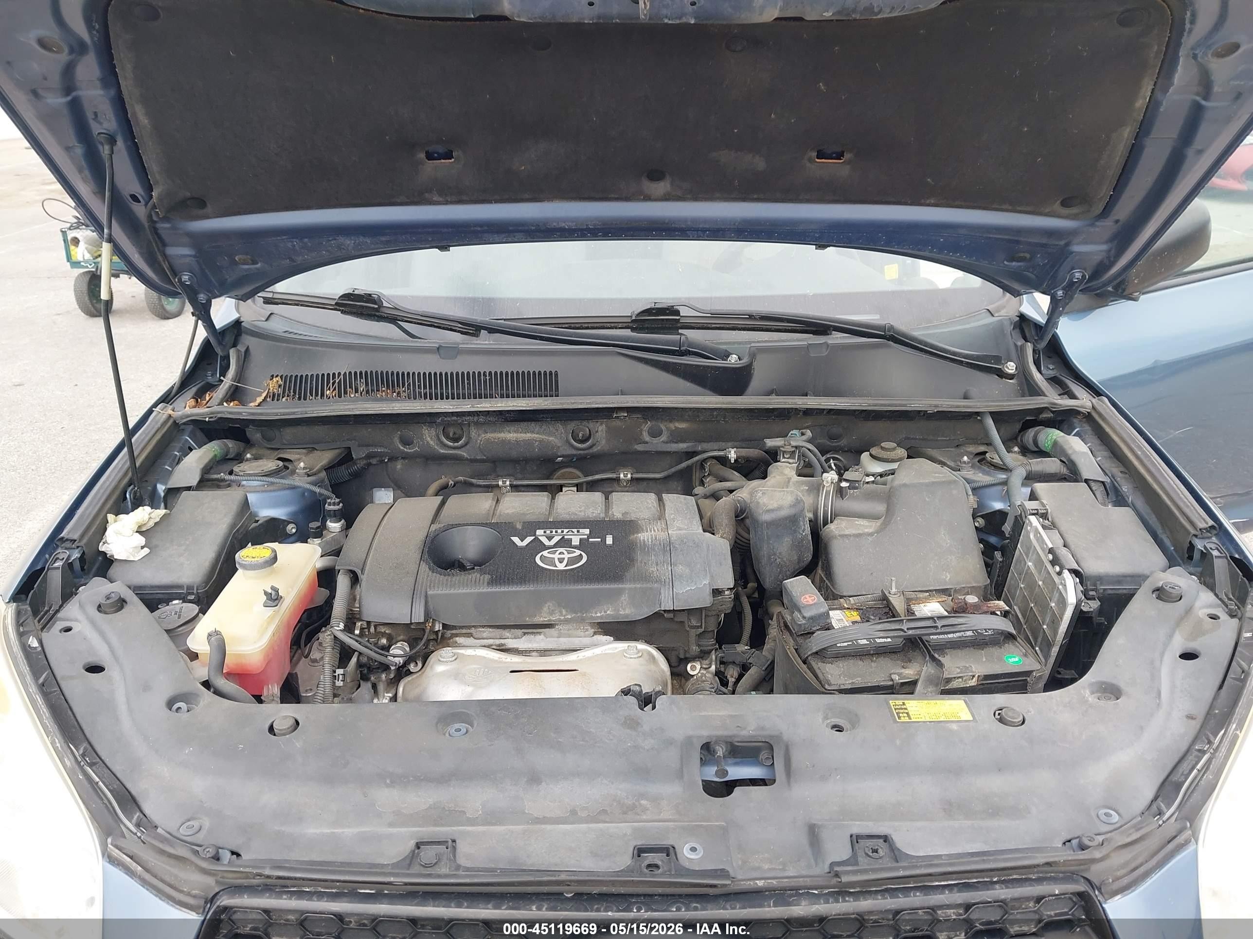 2010 Toyota Rav4   Blue vin: 2T3BF4DV0AW065934