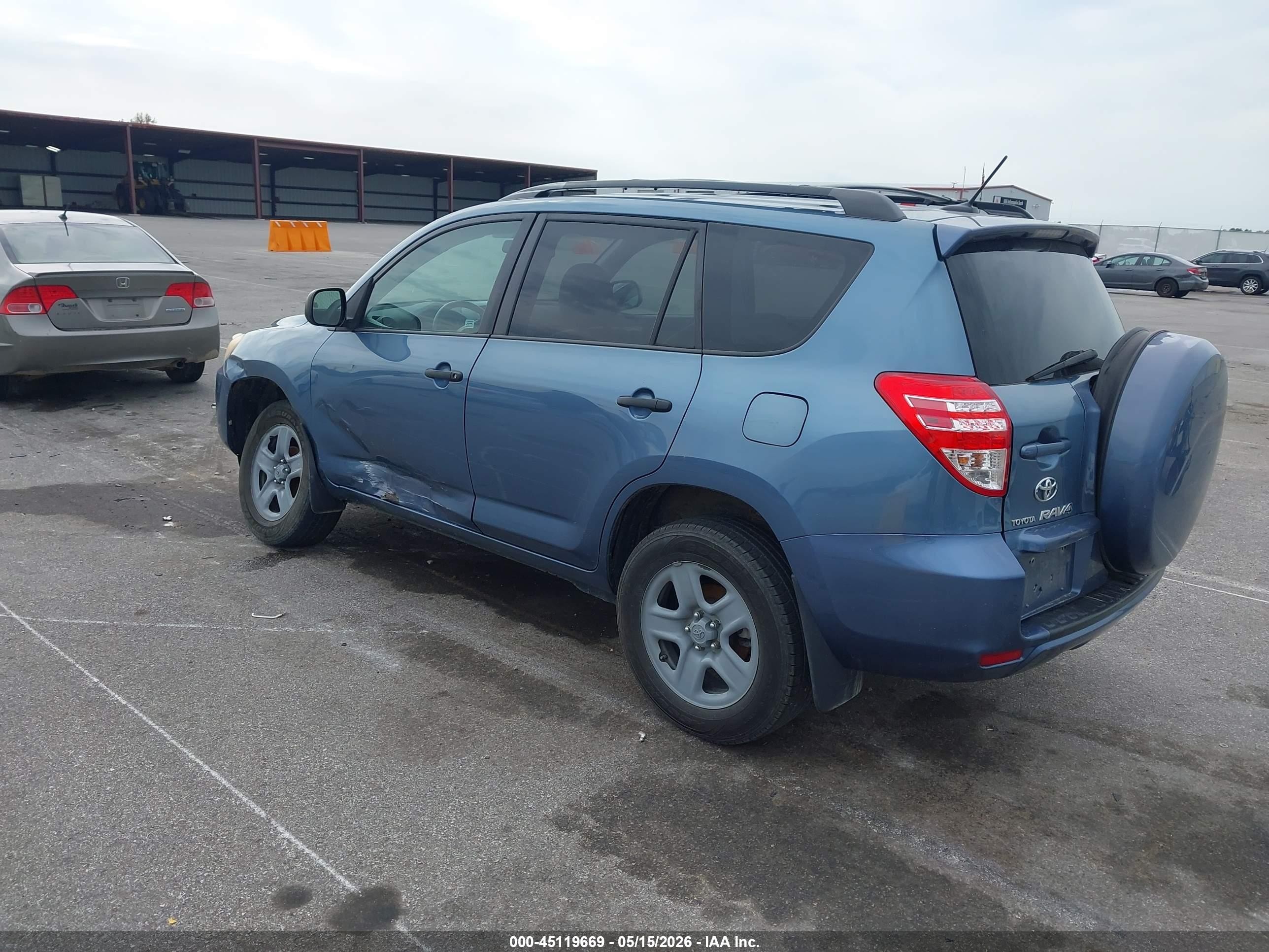 2010 Toyota Rav4   Blue vin: 2T3BF4DV0AW065934