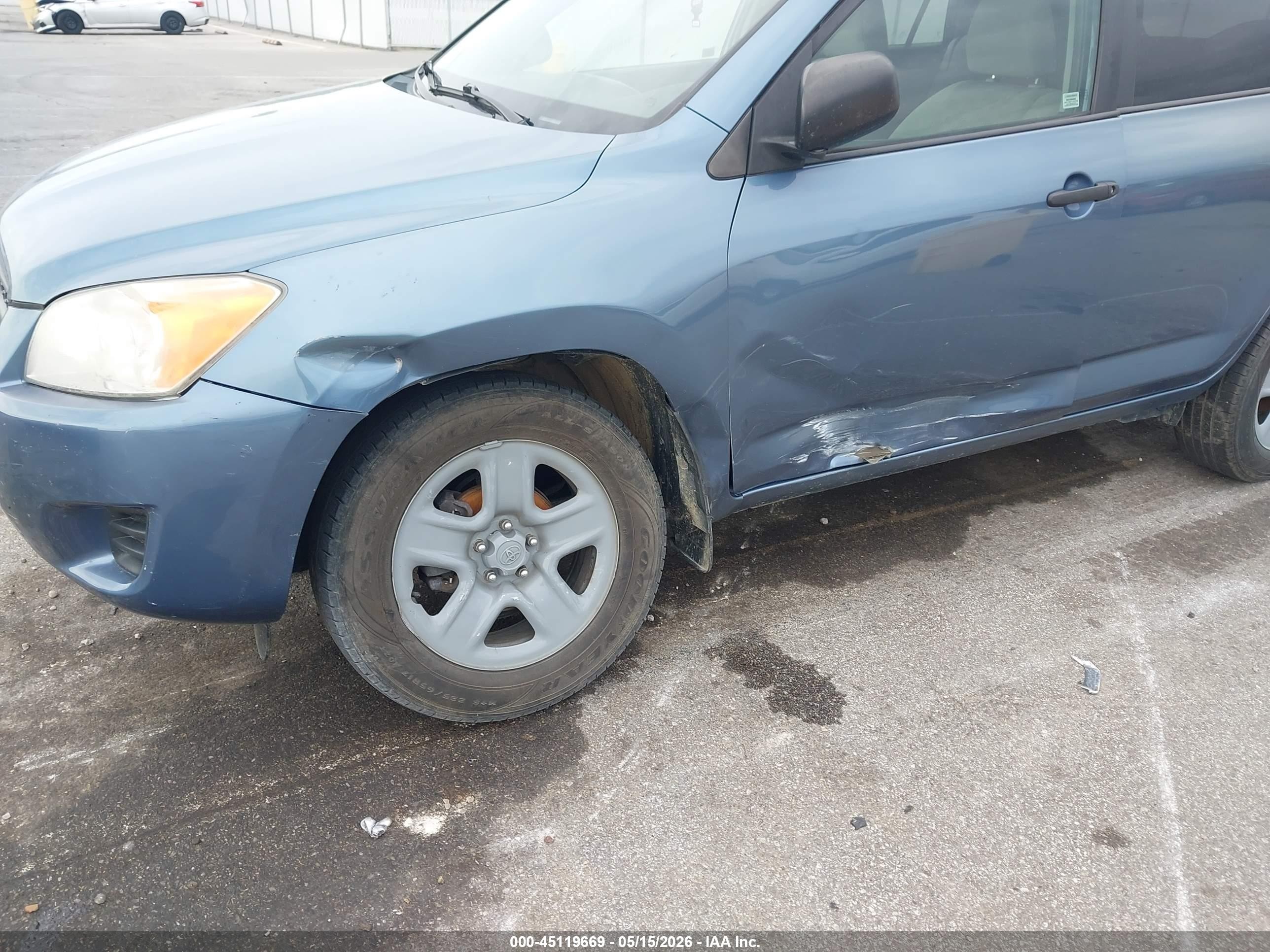 2010 Toyota Rav4   Blue vin: 2T3BF4DV0AW065934