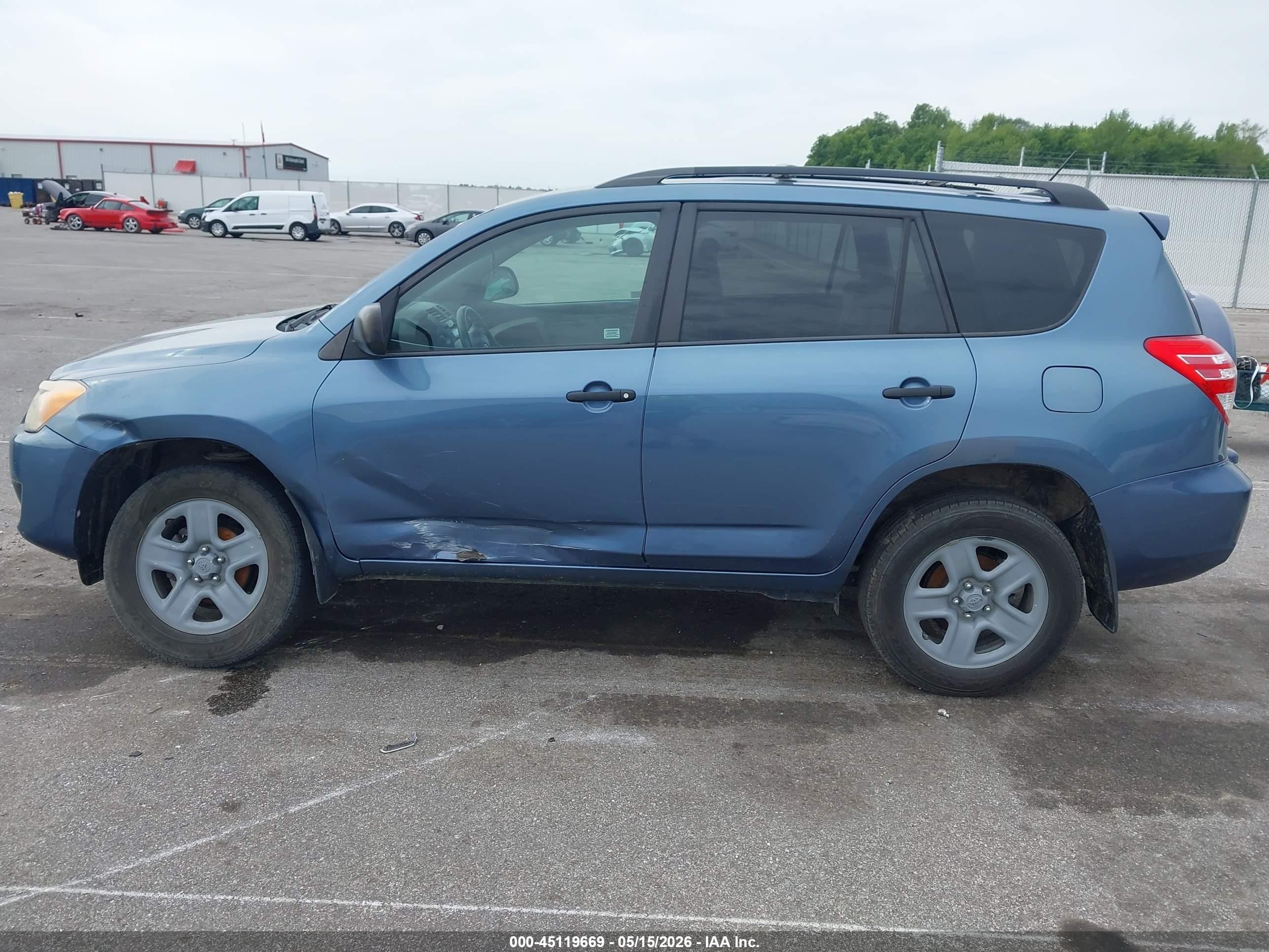 2010 Toyota Rav4   Blue vin: 2T3BF4DV0AW065934