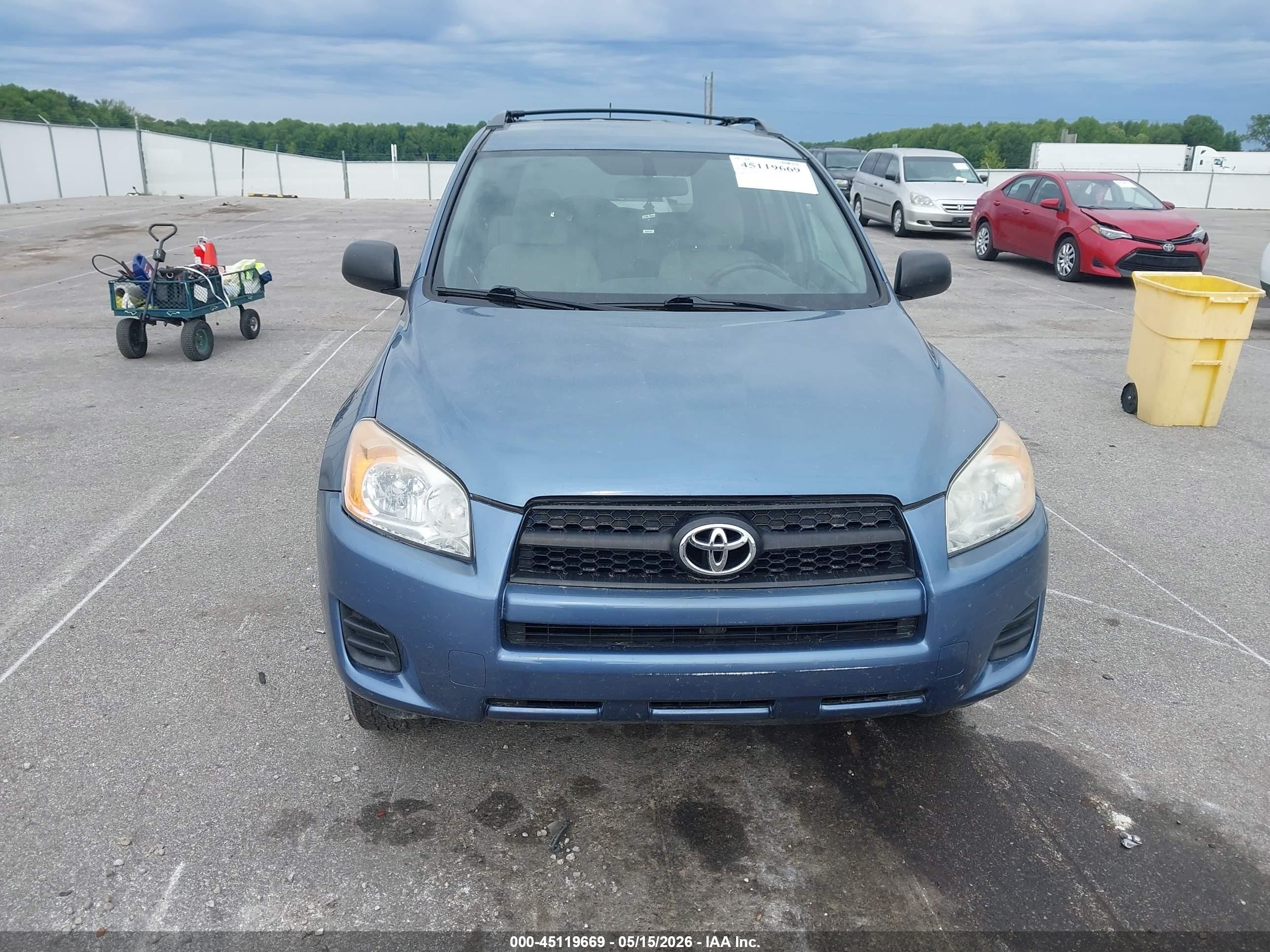 2010 Toyota Rav4   Blue vin: 2T3BF4DV0AW065934