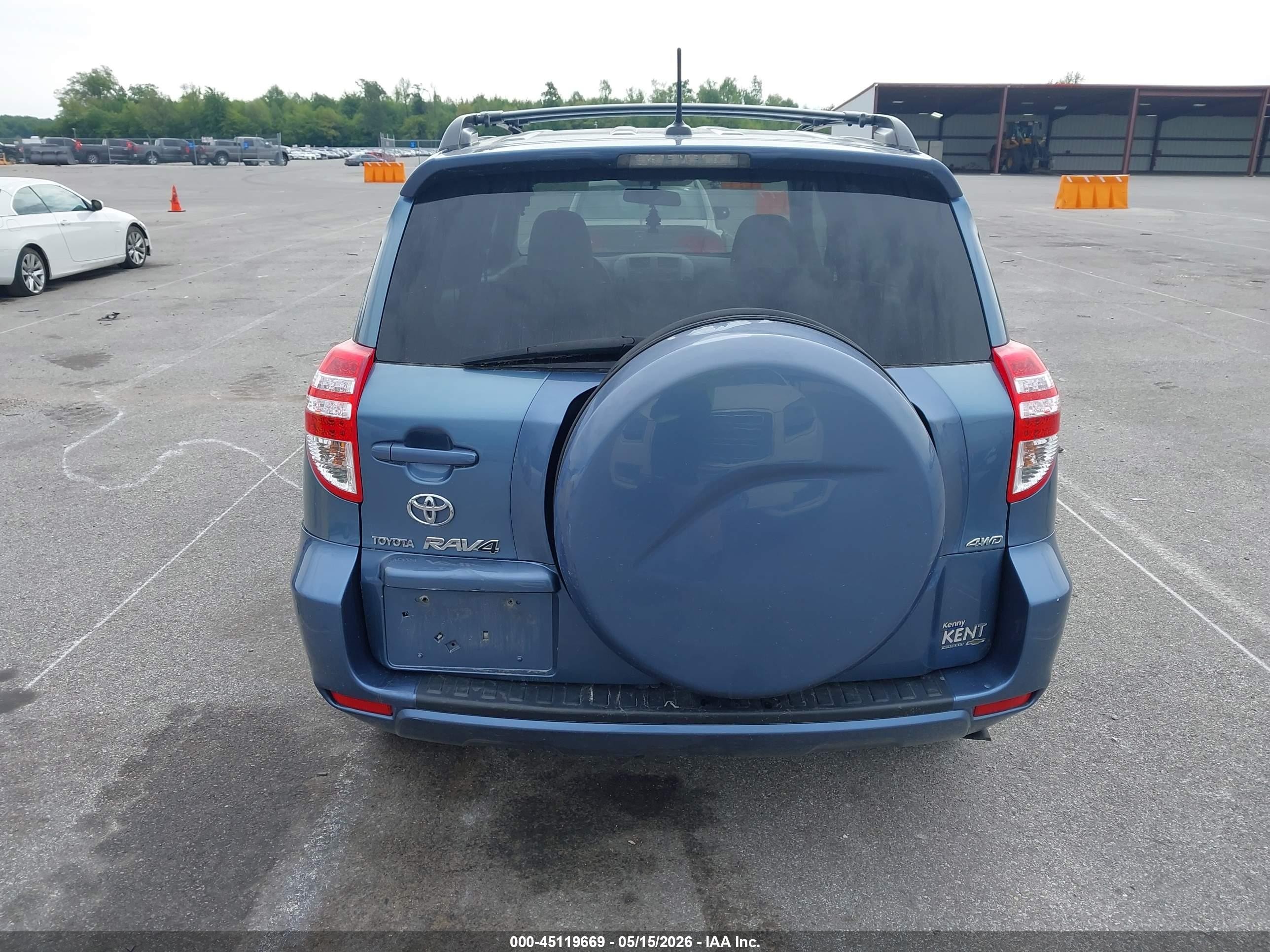 2010 Toyota Rav4   Blue vin: 2T3BF4DV0AW065934