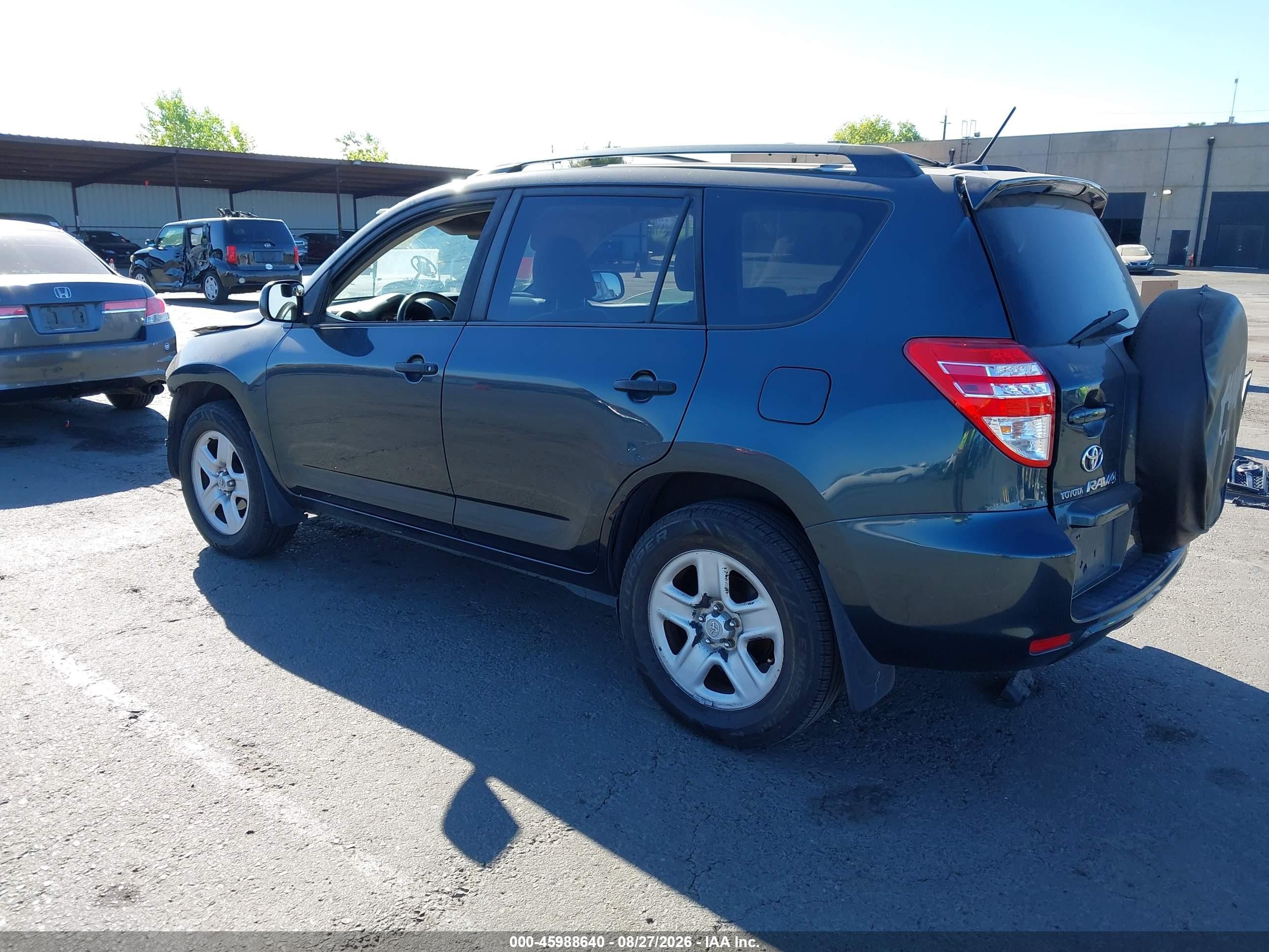 2010 Toyota Rav4   Blue vin: 2T3BF4DV0AW066372