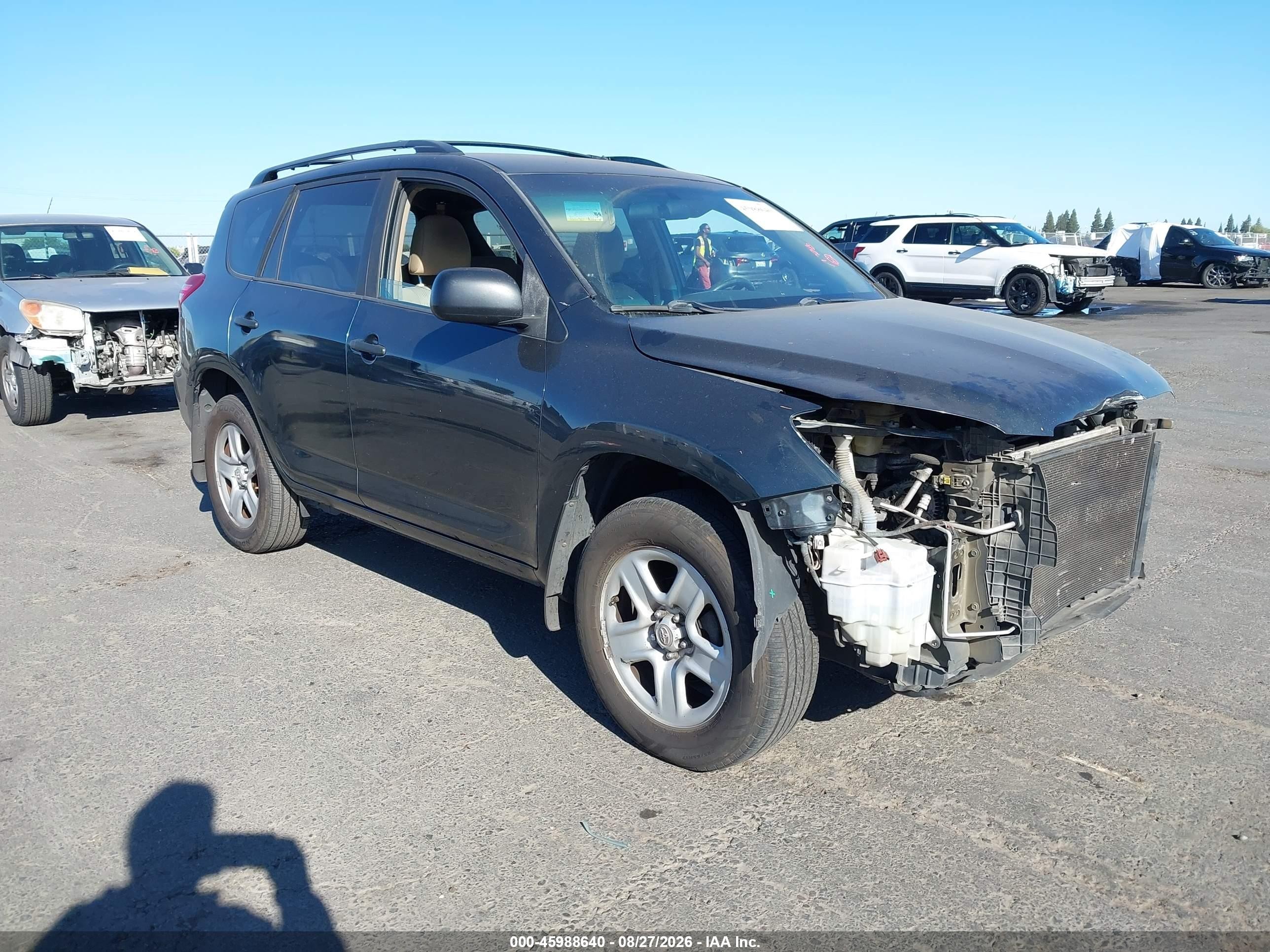 2010 Toyota Rav4   Синий vin: 2T3BF4DV0AW066372