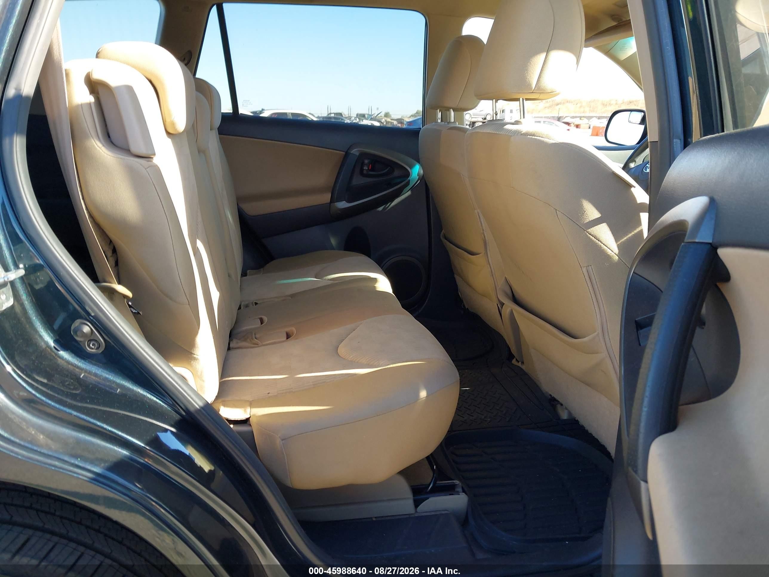2010 Toyota Rav4   Blue vin: 2T3BF4DV0AW066372