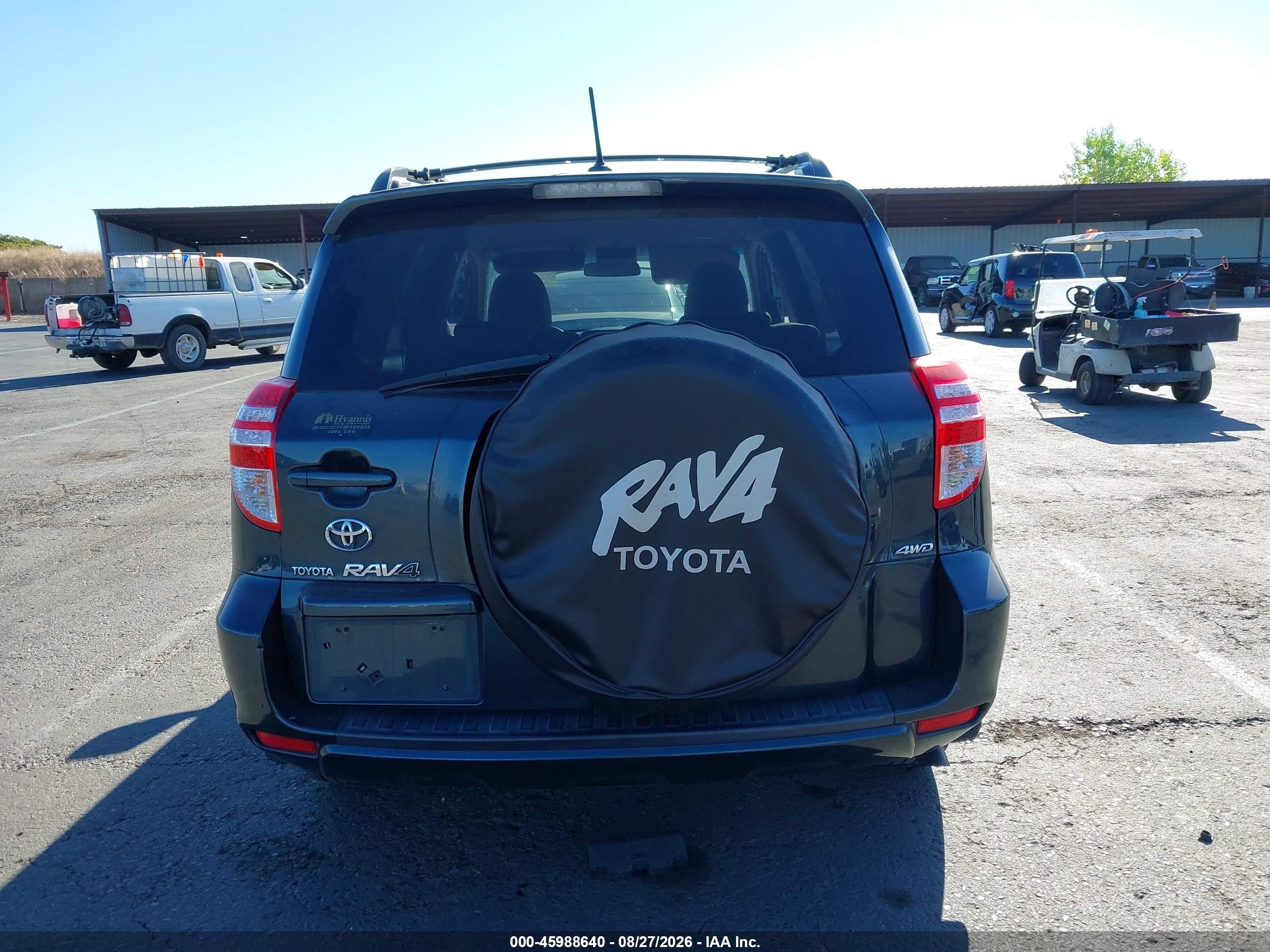 2010 Toyota Rav4   Blue vin: 2T3BF4DV0AW066372
