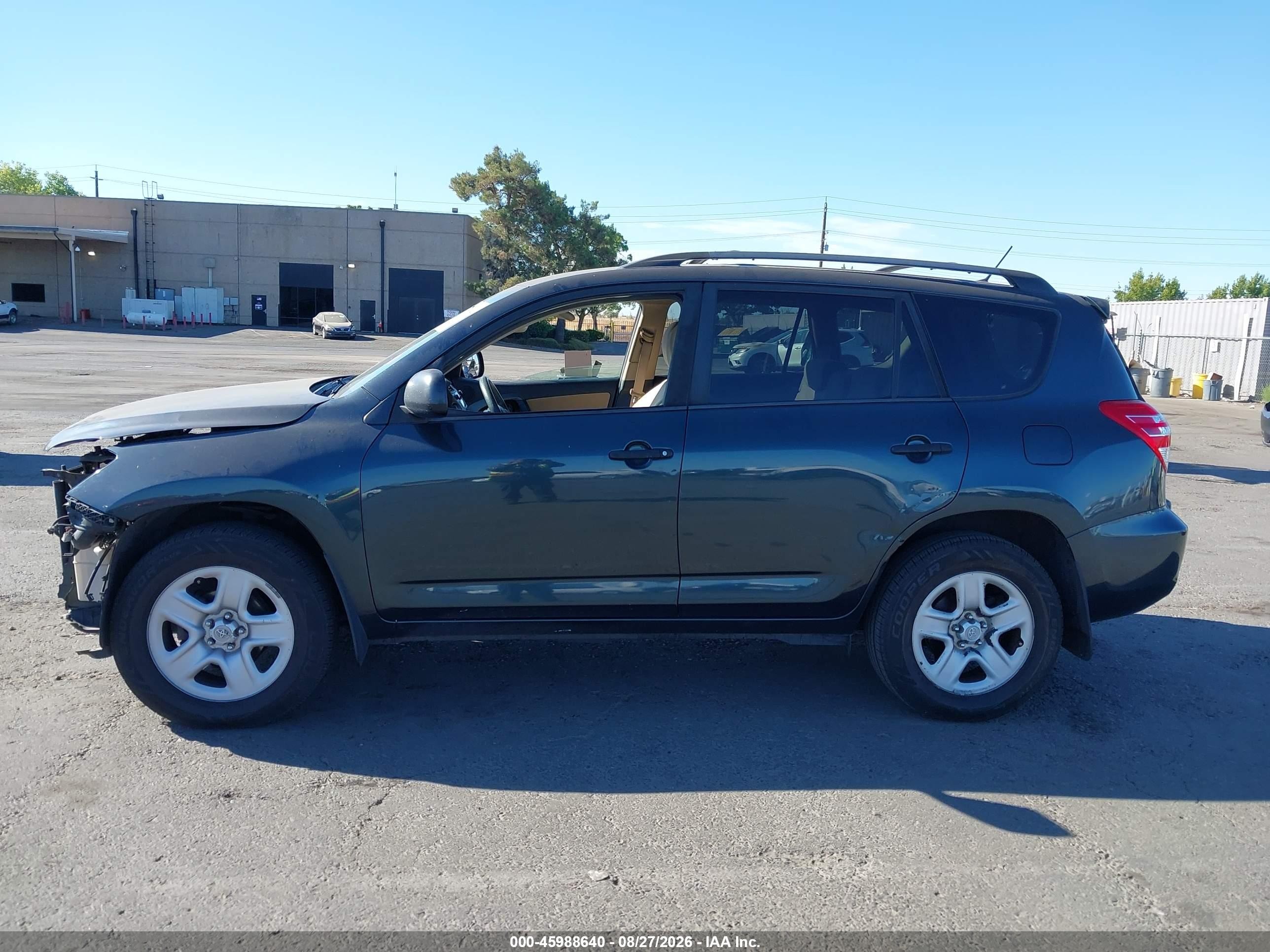 2010 Toyota Rav4   Blue vin: 2T3BF4DV0AW066372