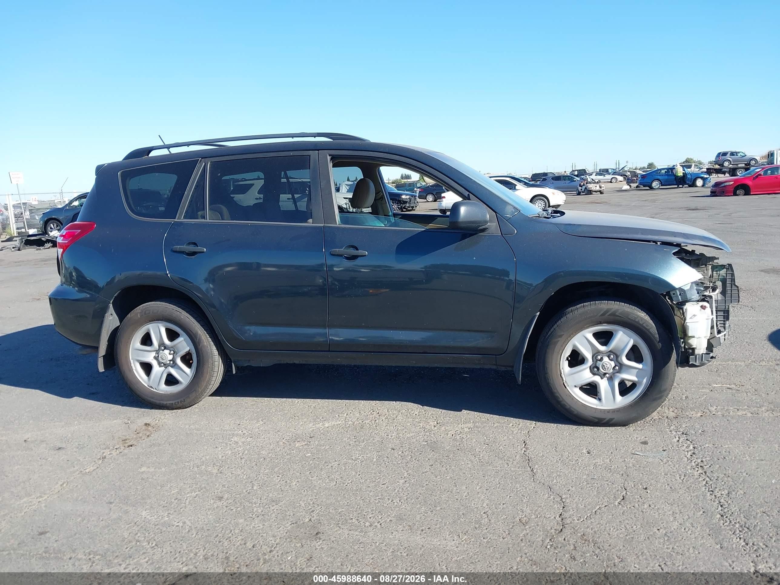 2010 Toyota Rav4   Blue vin: 2T3BF4DV0AW066372