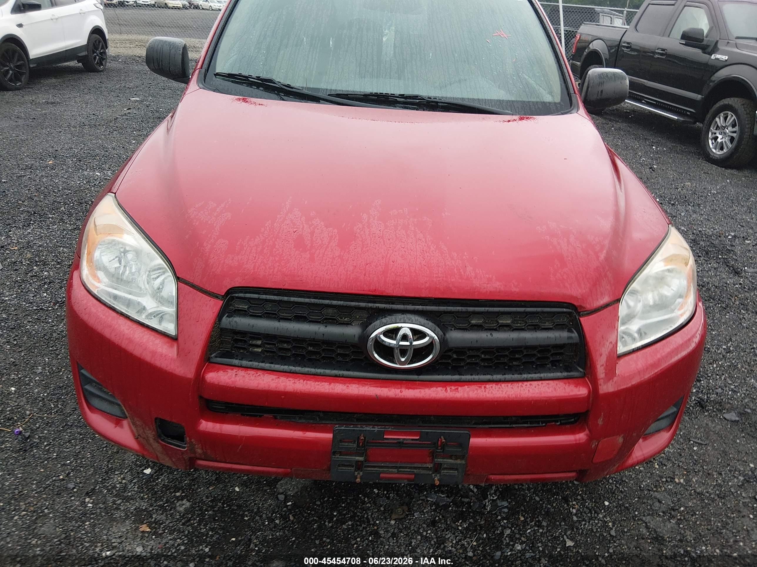 2010 Toyota Rav4   Красный vin: 2T3BF4DV0AW068459