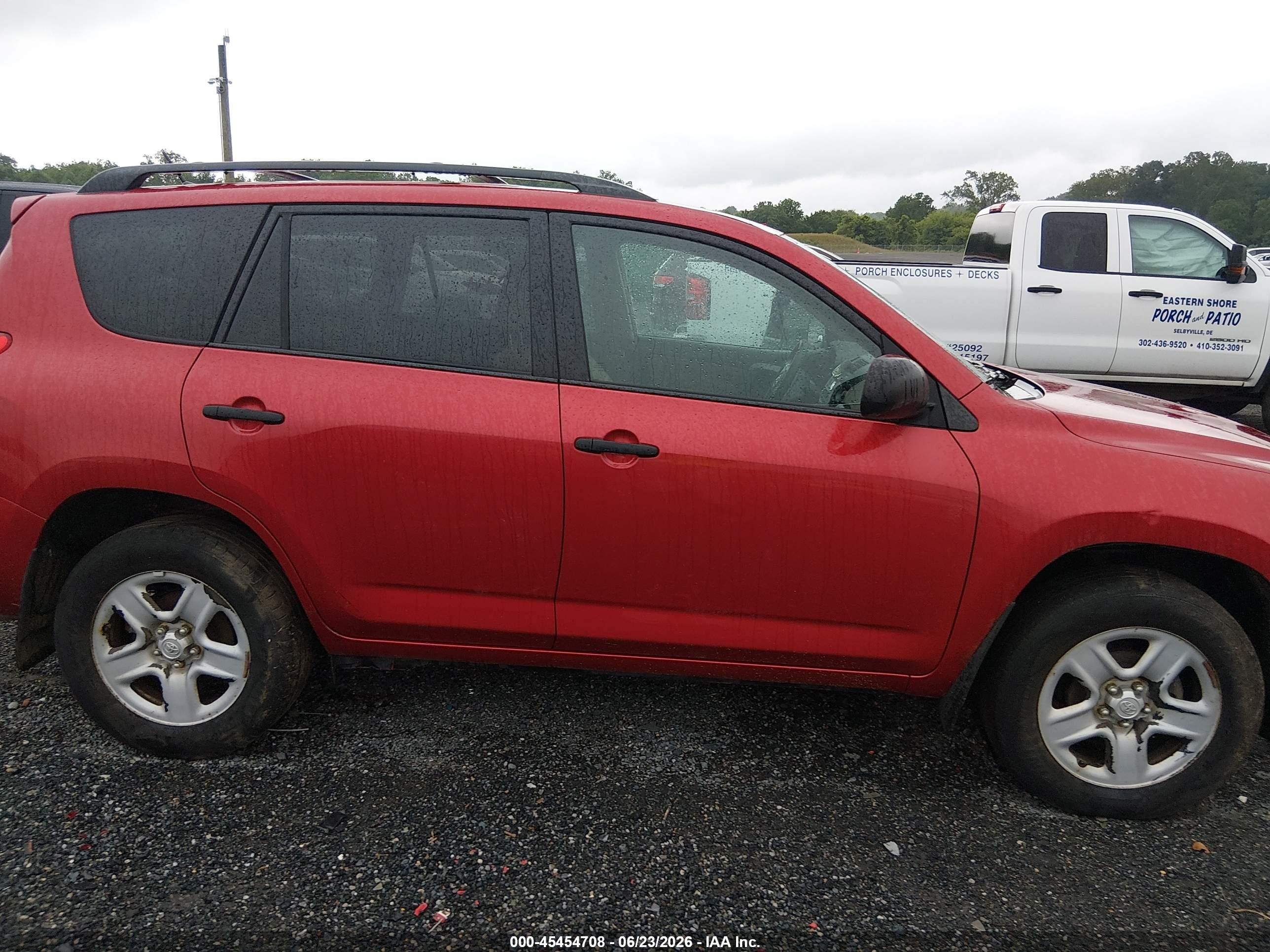 2010 Toyota Rav4   Красный vin: 2T3BF4DV0AW068459