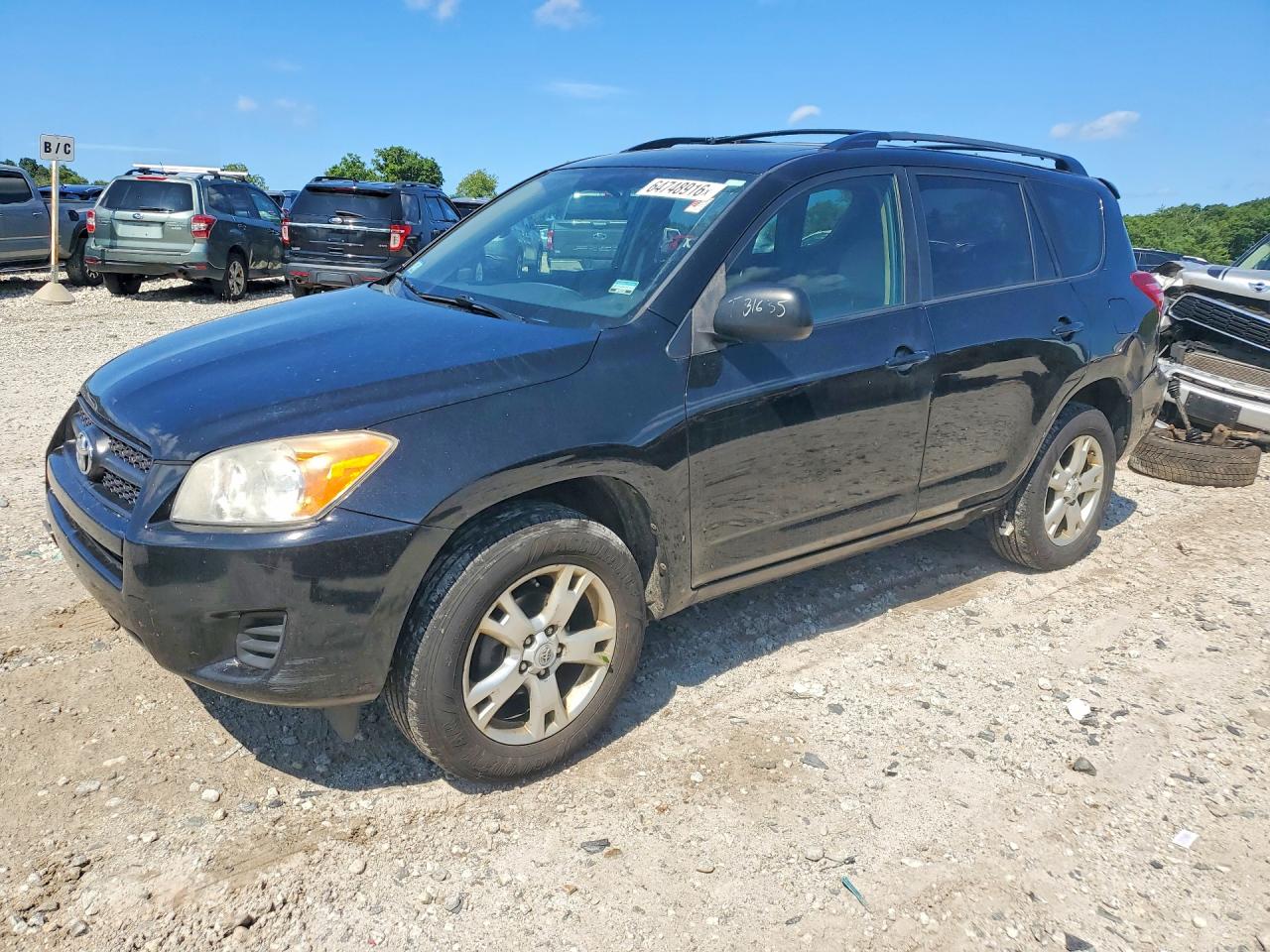 2011 Toyota Rav4 Base Black vin: 2T3BF4DV0BW083822