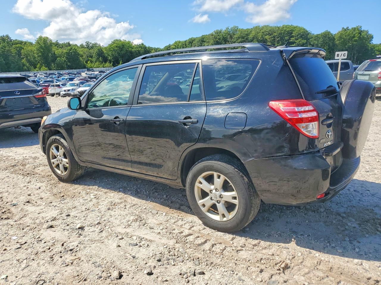 2011 Toyota Rav4 Base Black vin: 2T3BF4DV0BW083822