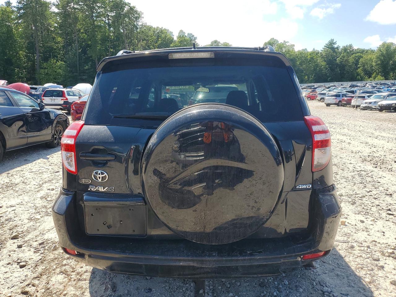 2011 Toyota Rav4 Base Black vin: 2T3BF4DV0BW083822