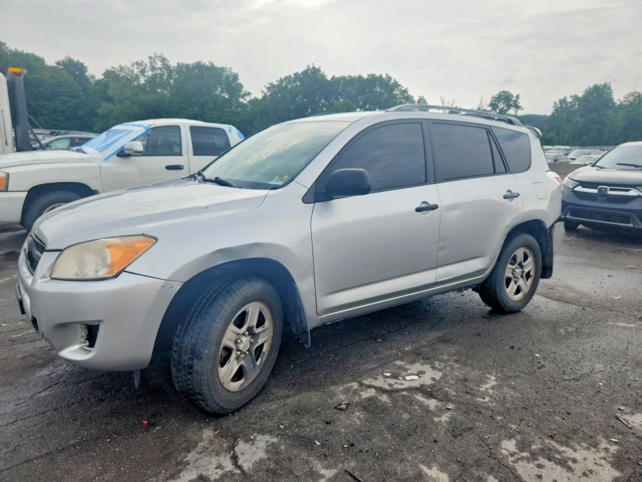 2011 Toyota Rav4 Silver vin: 2T3BF4DV0BW096358