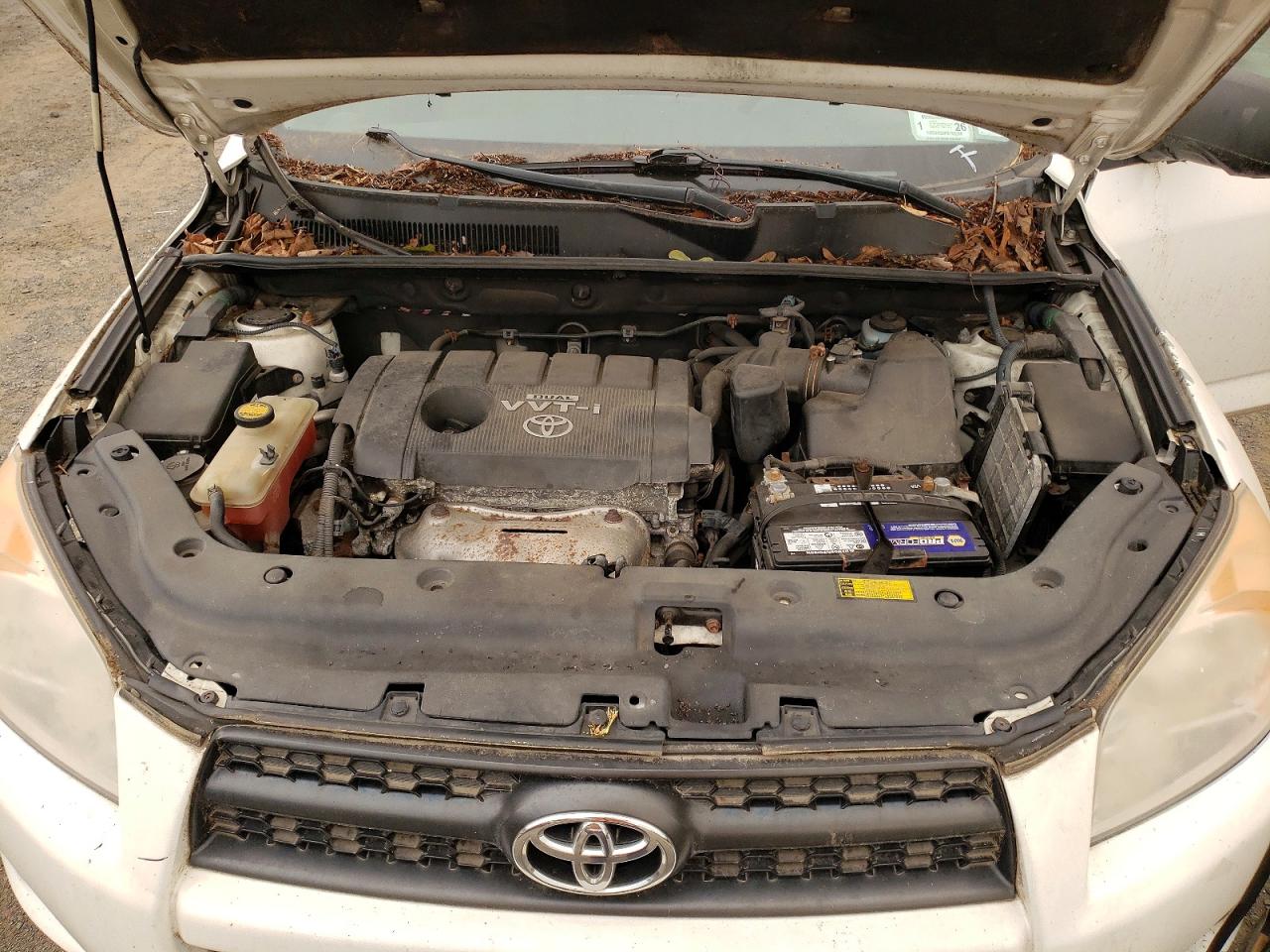 2011 Toyota Rav4 Base White vin: 2T3BF4DV0BW101736