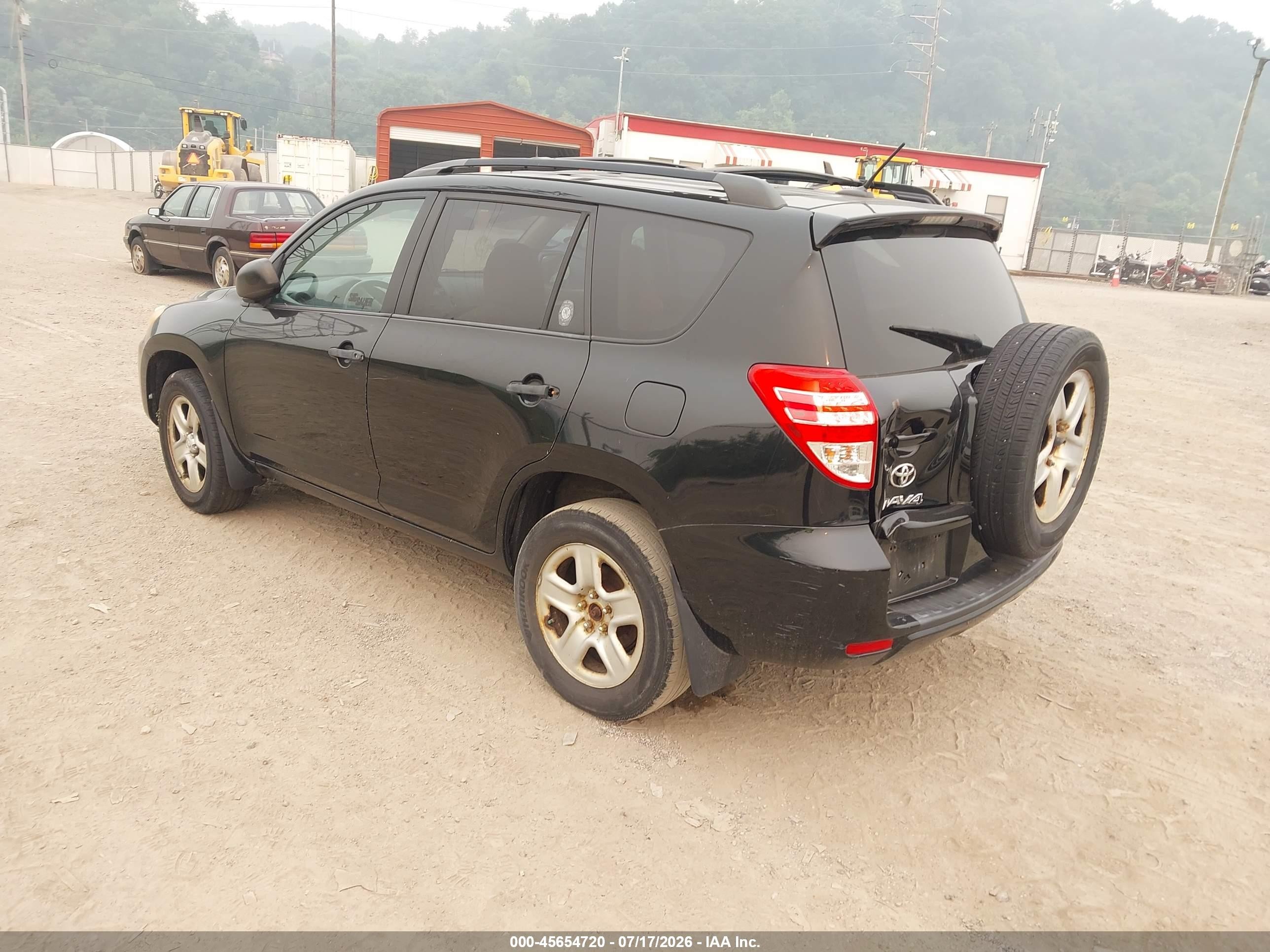 2011 Toyota Rav4   Black vin: 2T3BF4DV0BW105432
