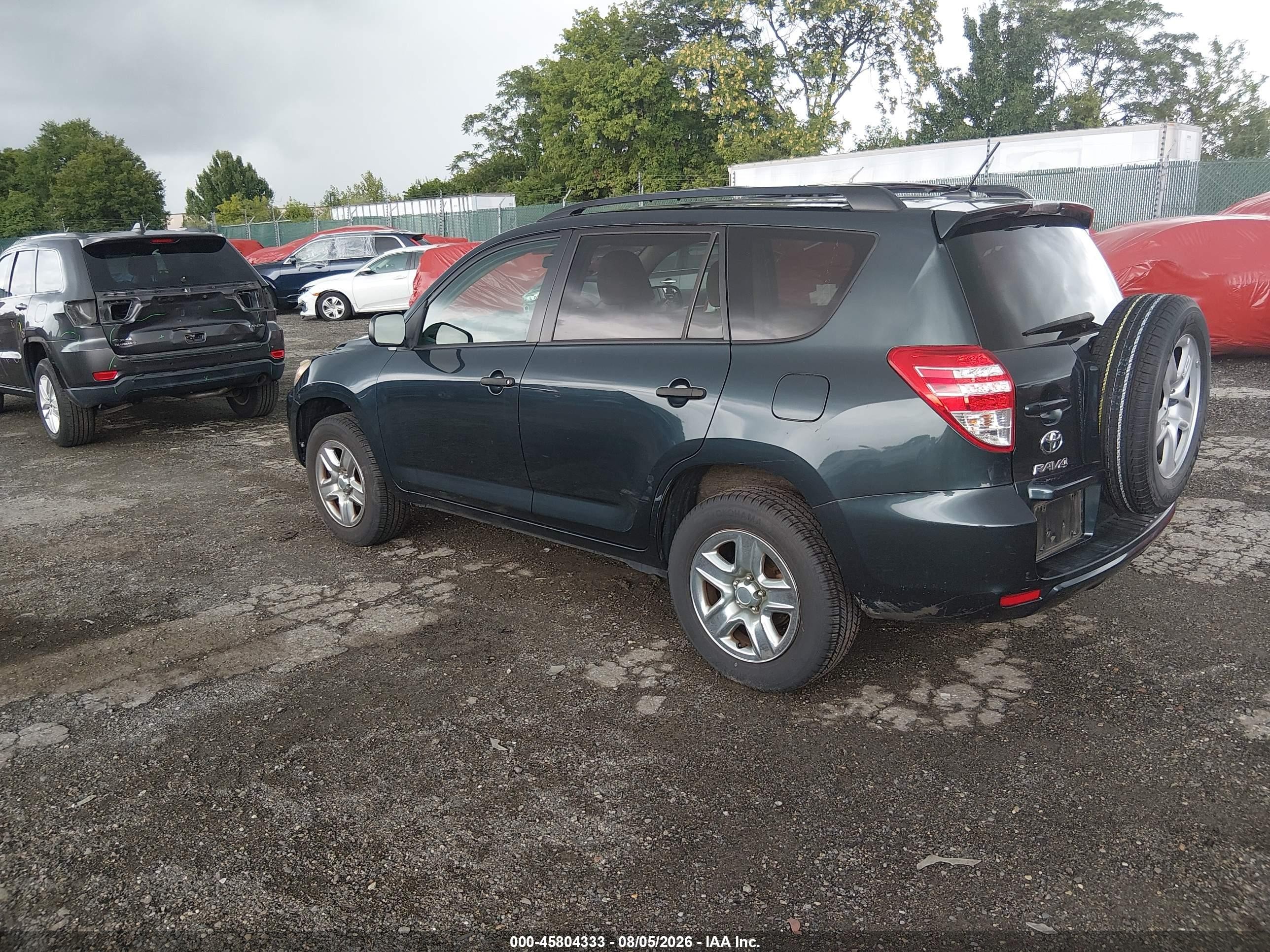 2011 Toyota Rav4   Green vin: 2T3BF4DV0BW117371