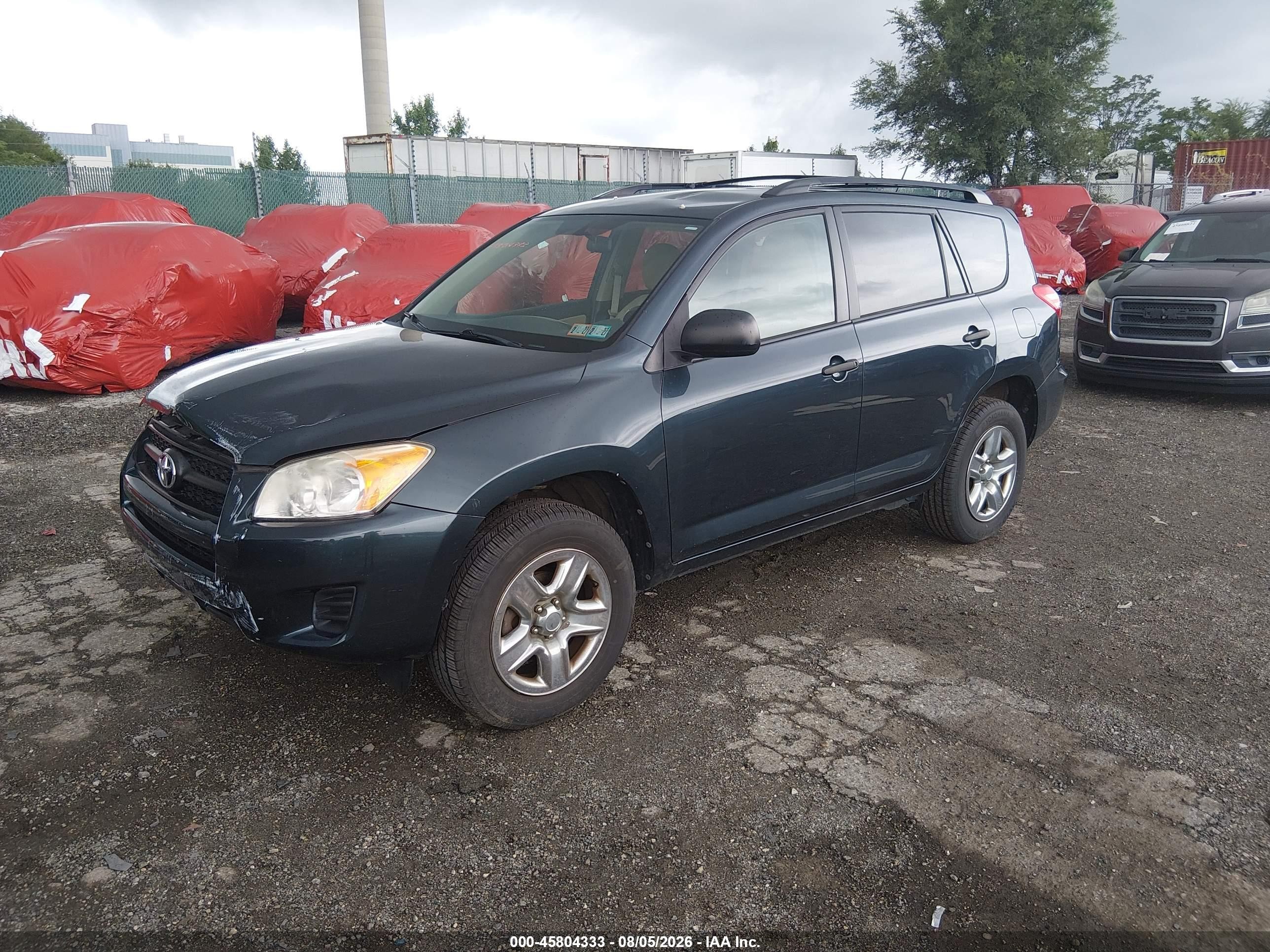2011 Toyota Rav4   Green vin: 2T3BF4DV0BW117371
