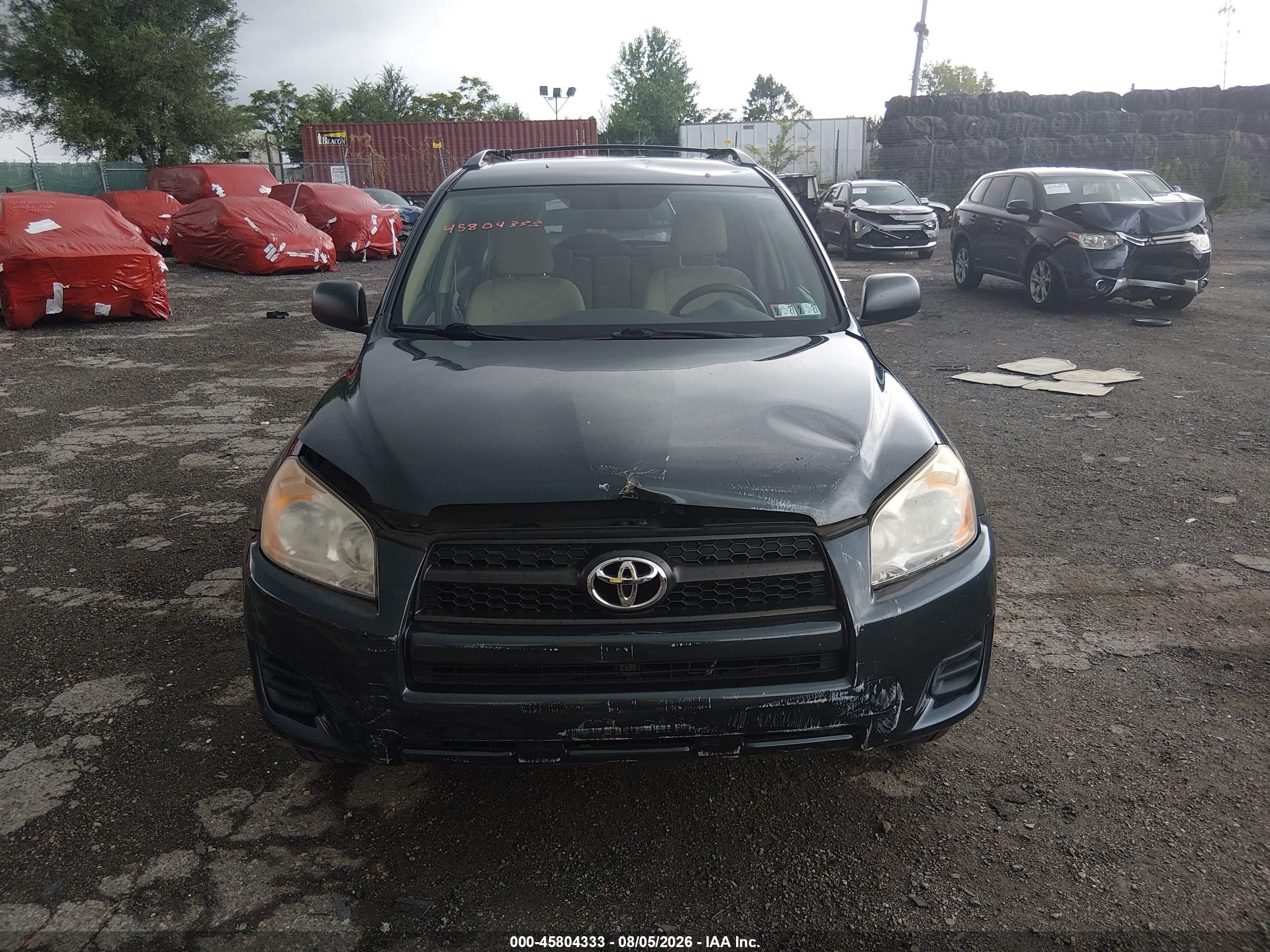 2011 Toyota Rav4   Green vin: 2T3BF4DV0BW117371
