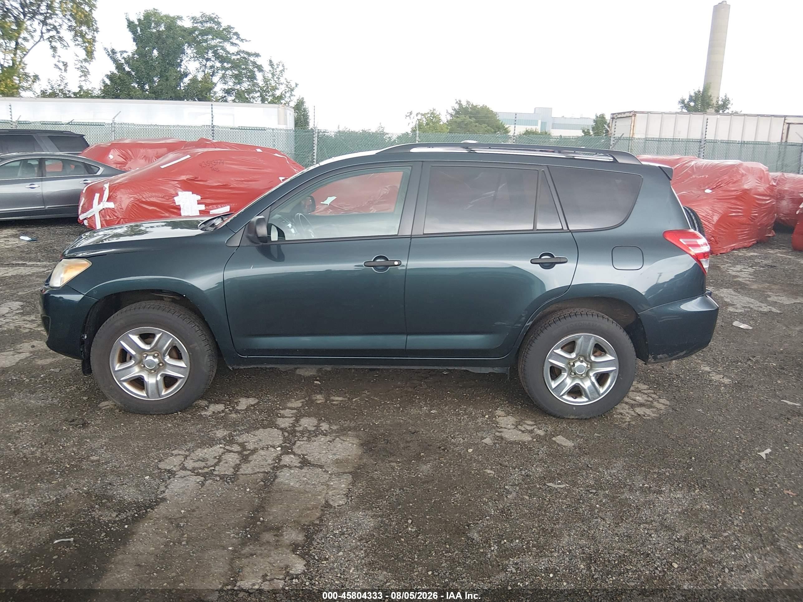 2011 Toyota Rav4   Green vin: 2T3BF4DV0BW117371