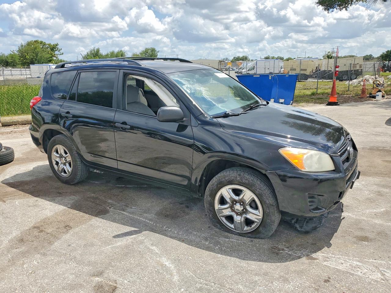 2011 Toyota Rav4 Base Black vin: 2T3BF4DV0BW124059