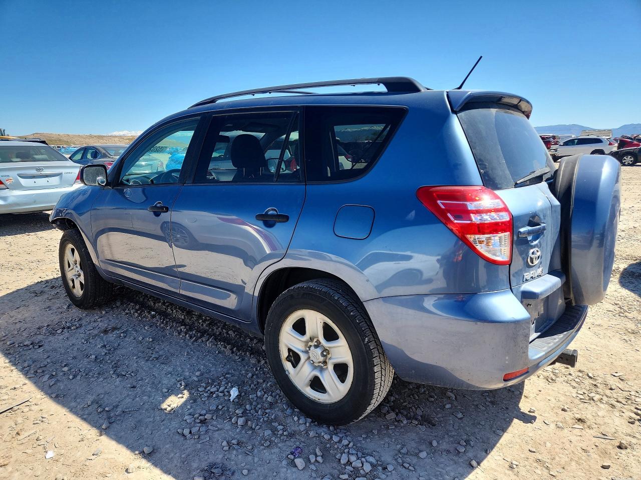 2011 Toyota Rav4 Base Blue vin: 2T3BF4DV0BW130508