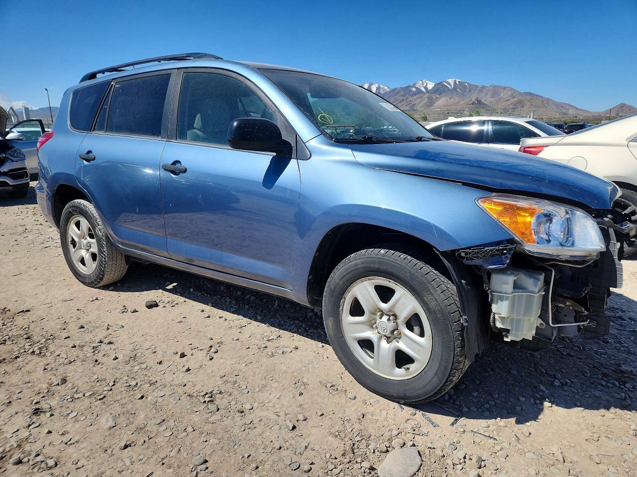 2011 Toyota Rav4 Base Blue vin: 2T3BF4DV0BW130508