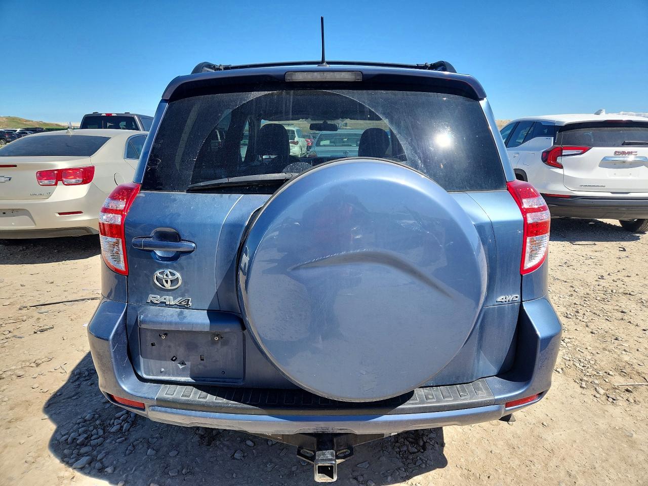 2011 Toyota Rav4 Base Blue vin: 2T3BF4DV0BW130508