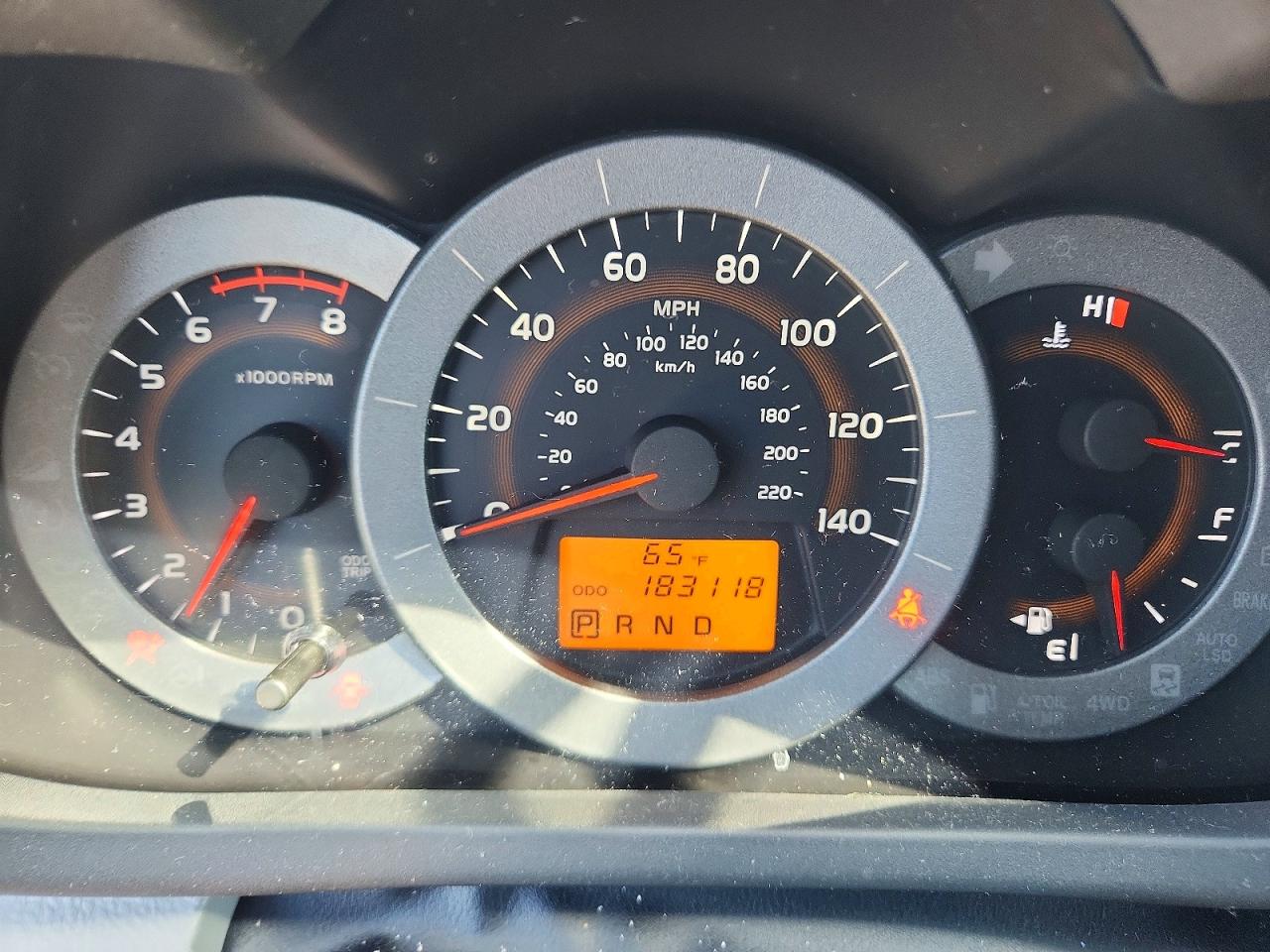 2011 Toyota Rav4 Base Blue vin: 2T3BF4DV0BW130508